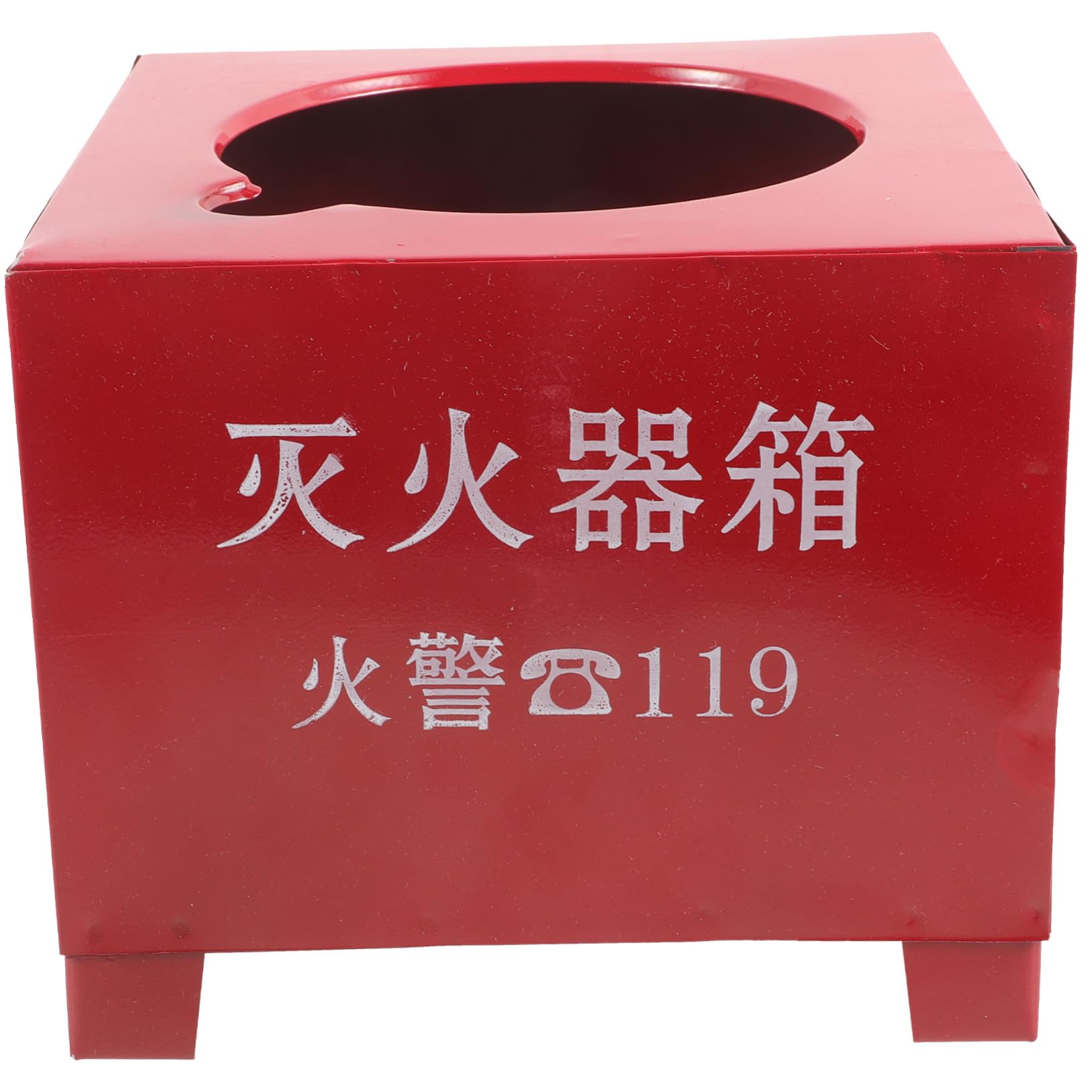 PartyKindom Supporto Pratica e Estintore Rosso Ferro per Capacità 2-4kg in Versatile Base per Estintori da Casa Camper e Auto