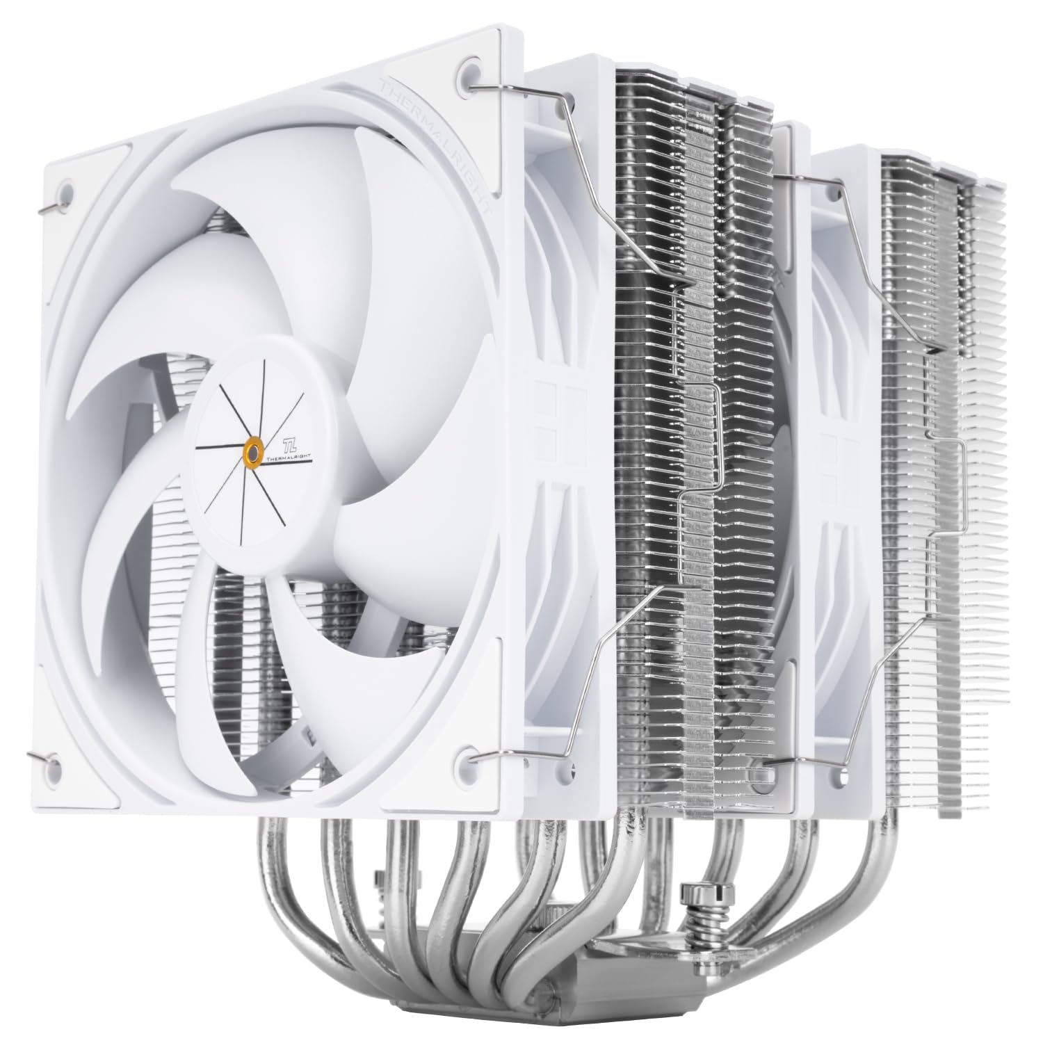 Thermalright Peerless Assassin 120 - Enfriador de aire para CPU V3, 6 tubos de calor, disipador de calor con ventiladores duales TL-P12W PWM, diseño de cubierta superior, para AM4/AM5, Intel LGA 1851