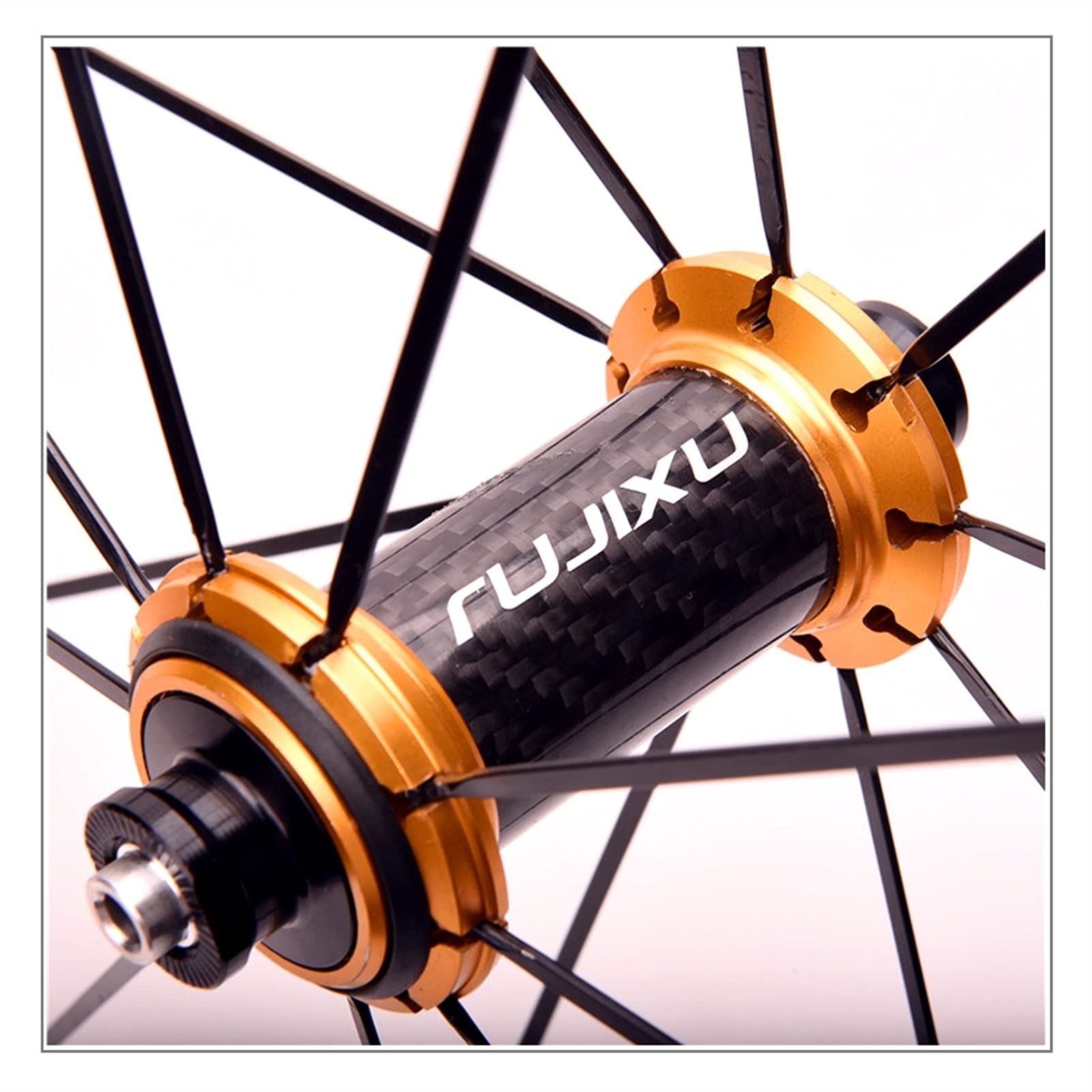 Amazon.com: RUJIXU Road Bike Wheelset 700c 30mm Rim V/C Brake