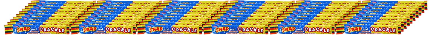 Swizzel Snap And Crackle Chew Bar 19gm x 60