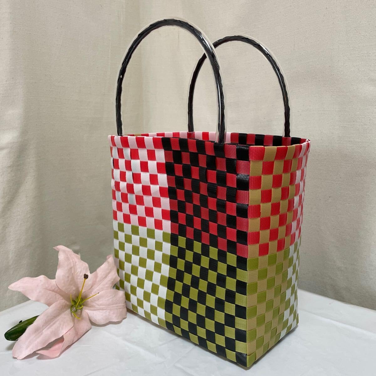 バレリアプラカゴ Amazon.co.jp: かごバッグ ハンドメイド PPバンド プラかご No