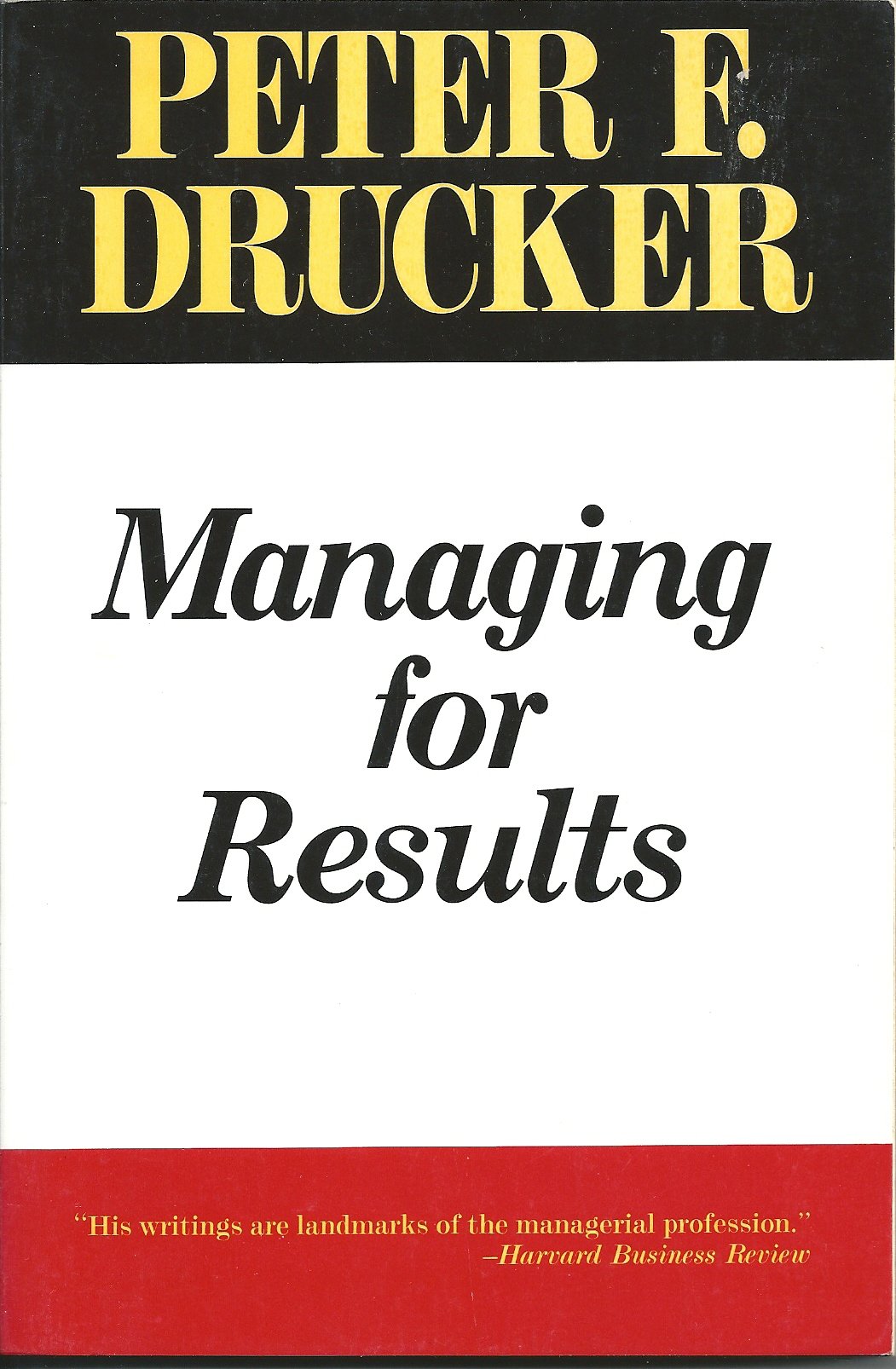 Managing for Results | Amazon.com.br