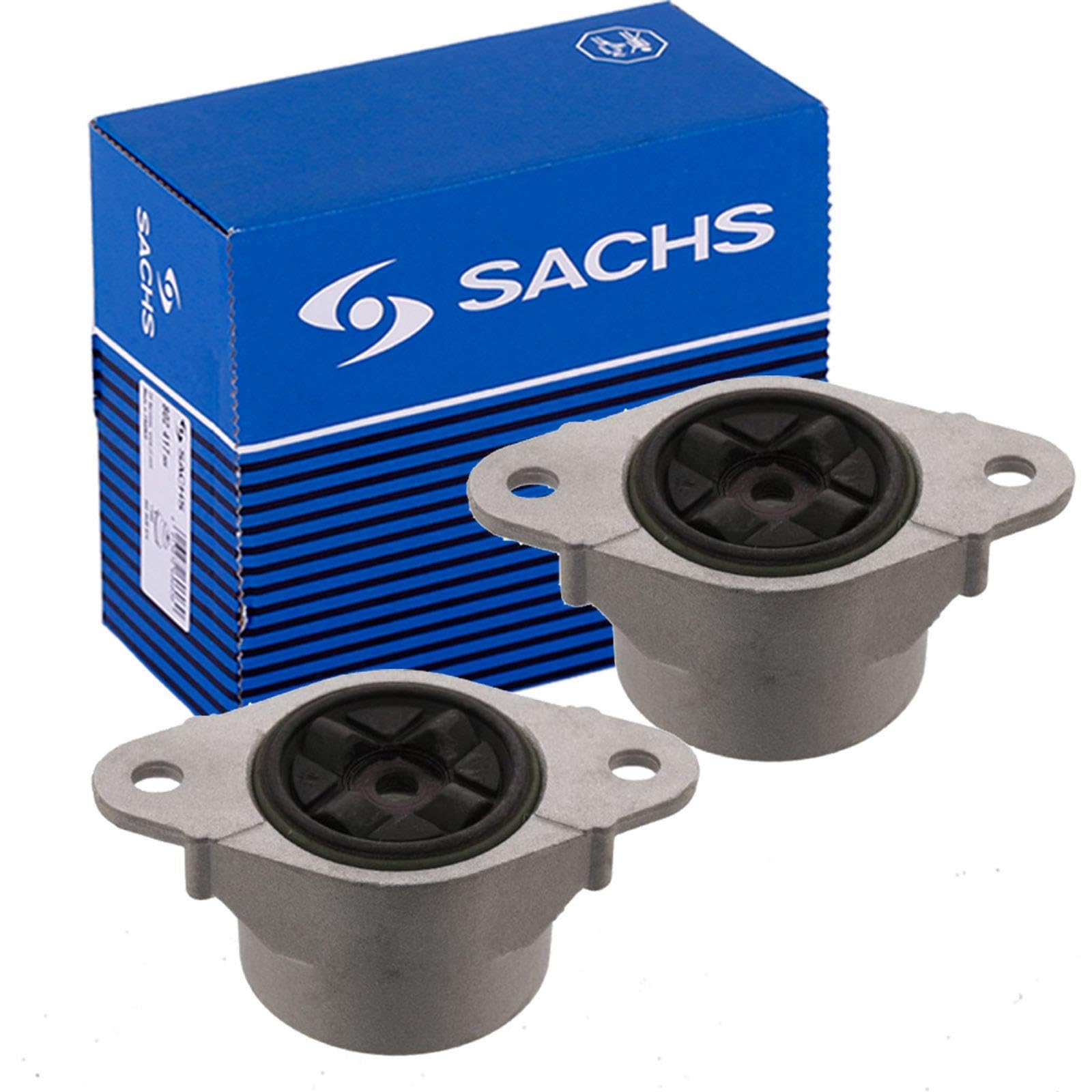 2x Sachs Stoßdämpfer+Domlager+Protection Kit hinten | 316 896 + 802 556 + 900 064 Kompatibel mit 2 (de_, Dh_),fiesta VI (CB1, Ccn),fiesta VI Van