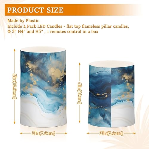 Vista 305 de Velas parpadeantes sin llama, velas LED moradas de mariposa lavanda con temporizador remoto, juego de 2 velas a pilas para San Valentín, boda