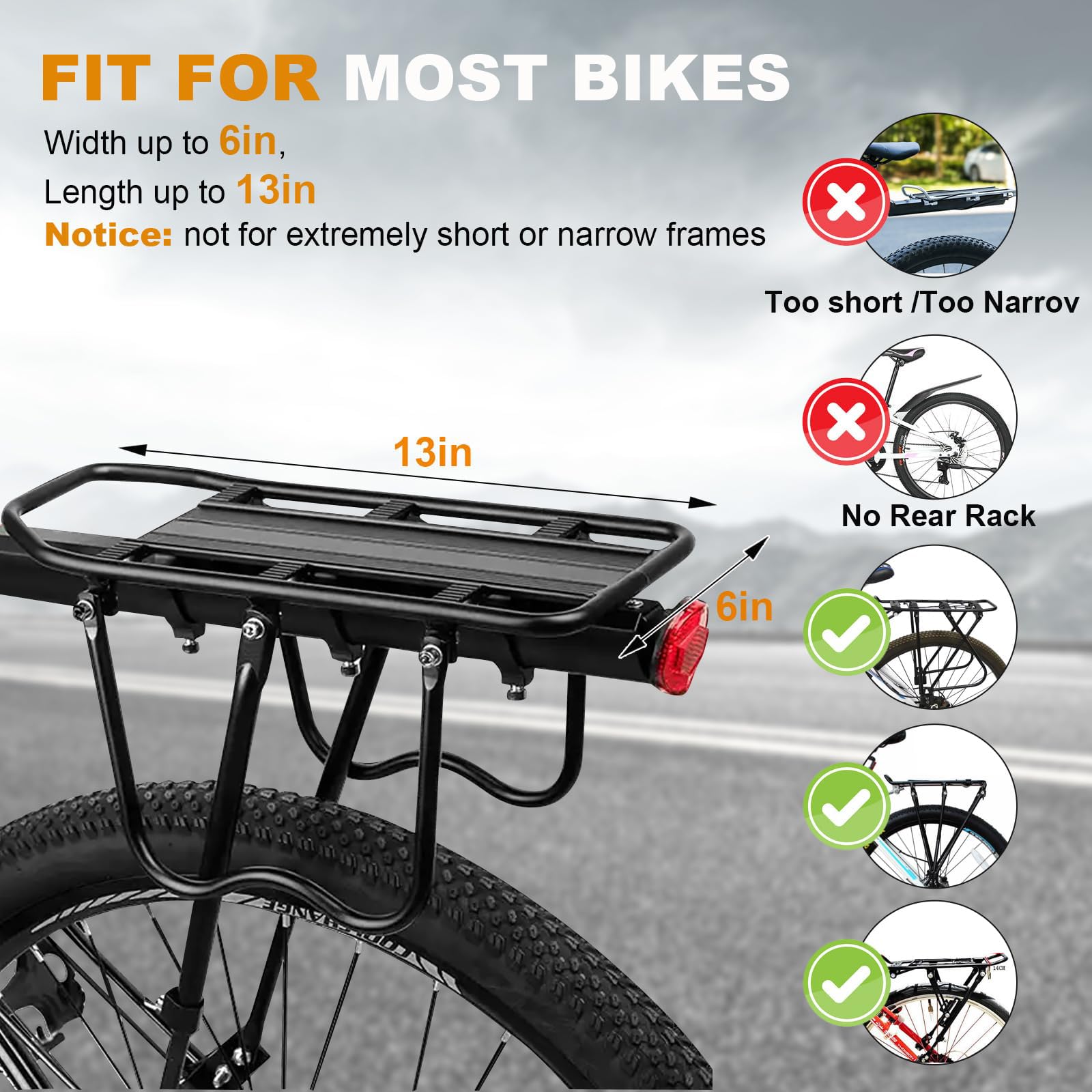 35L Alforjas Bicicleta Bolsa Alforjas Impermeables para Bicicleta, Bolsa de Portaequipajes con Cubierta Reflejante