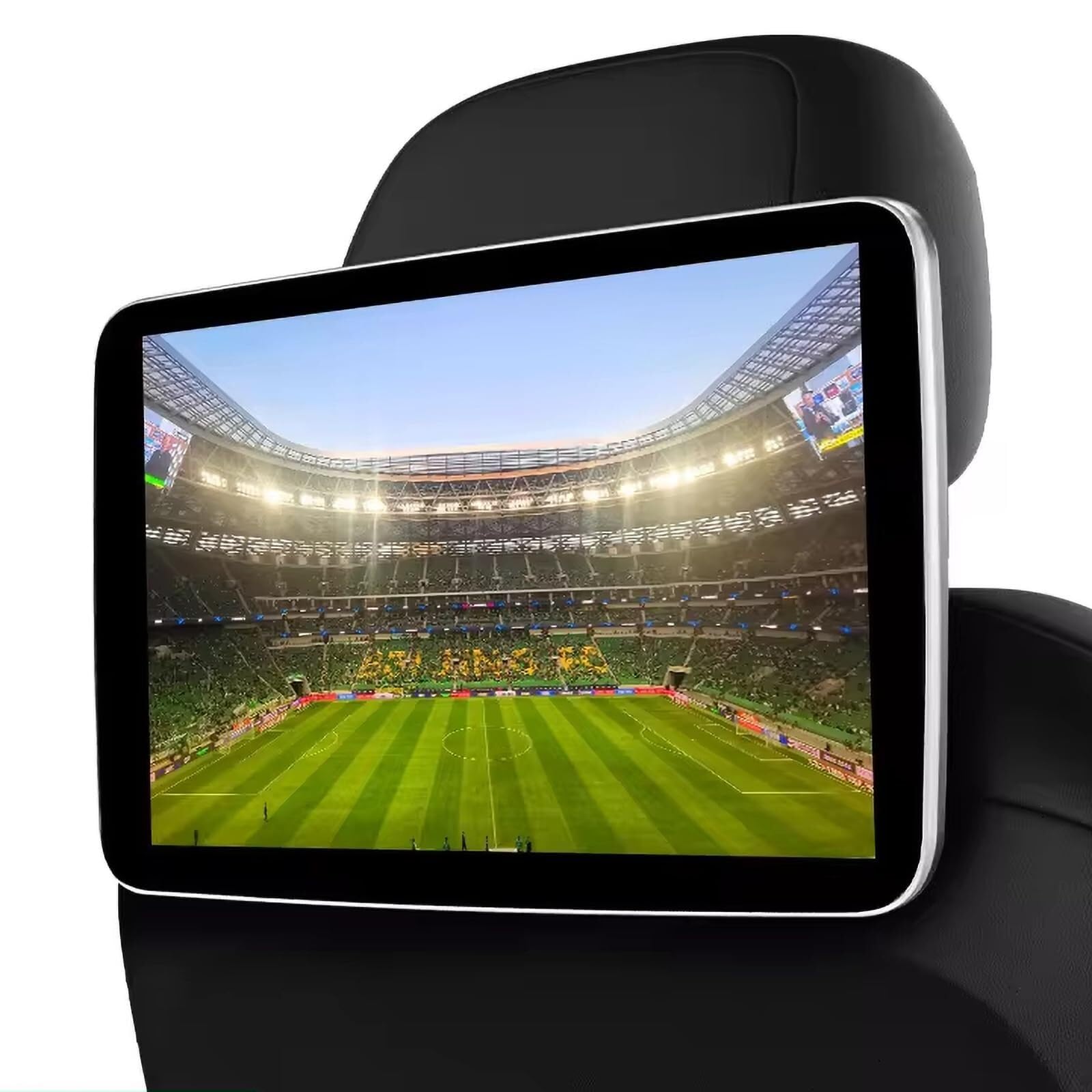 TV for Appui-tête de Voiture Android 11 de 10,1 Pouces, Moniteur à écran Tactile HD IPS 1024 x 600 avec Miracast/Airplay, entrée HDMI et Affichage Double écran for Le Divertissement