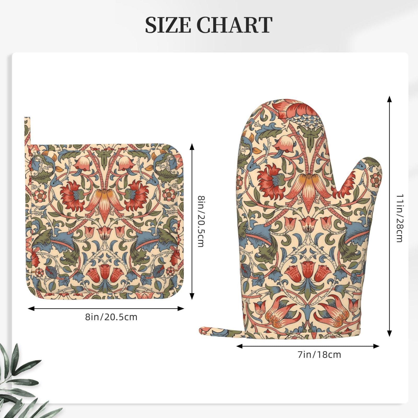 Lot de 4 maniques et maniques rustiques beiges, bleues et roses, style rétro, exotiques, ethniques, résistantes à la chaleur, motif floral lotus pour cuisine, pâtisserie, barbecue, barbecue