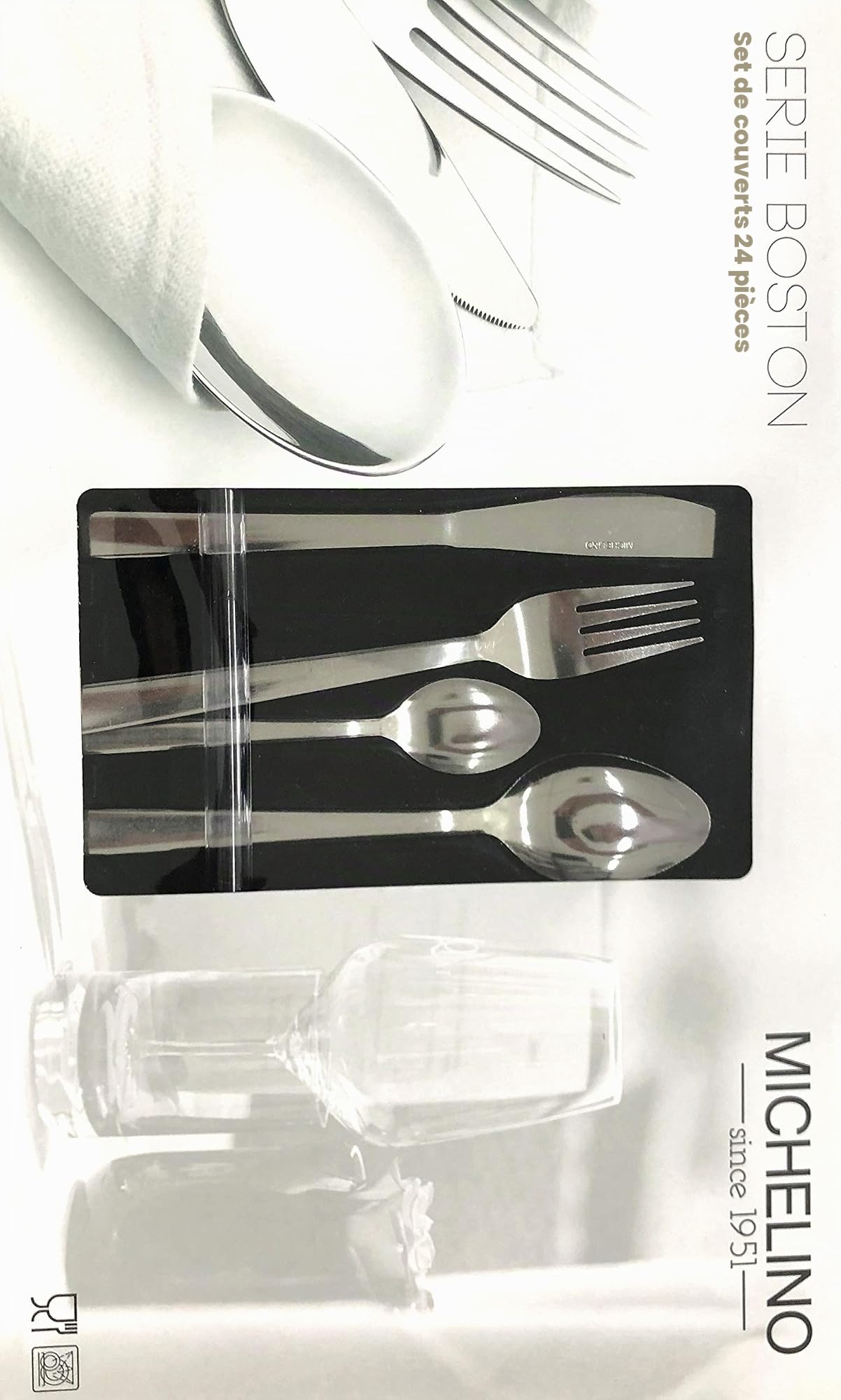 'BUDGET Kit de démarrage "6 personnes – résidentiel Starter Paquet de configuration – Paquet de configuration – (Cuisine, Couverts, Vaisselle)
