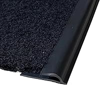 Vista 5 de MBROS Tira de borde de alfombra extra larga, tira de umbral de suelo autoadhesiva cortable para puerta, azulejo de madera a alfombra