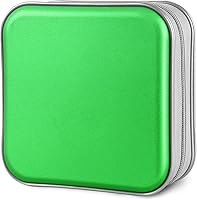 Vista 55 de Funda para CD, capacidad para 40 unidades, para CD/DVD, cartera, de plástico duro, DVD, para coche, hogar, oficina, viajes (negro)