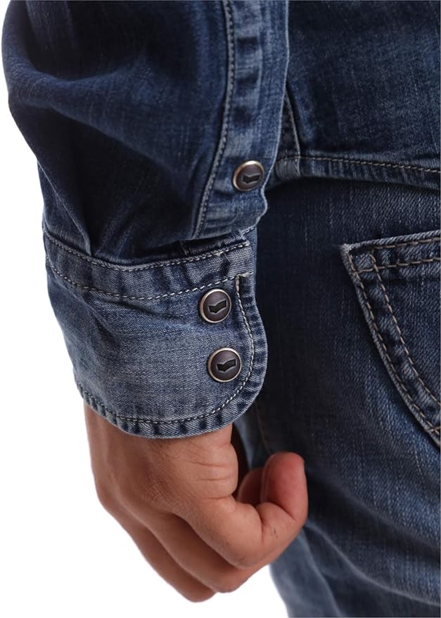 Gas Jeans 150767 010355 74135 Camicia, Blu, 38 (Taglia Produttore:S) Uomo :  Amazon.it: Abbigliamento