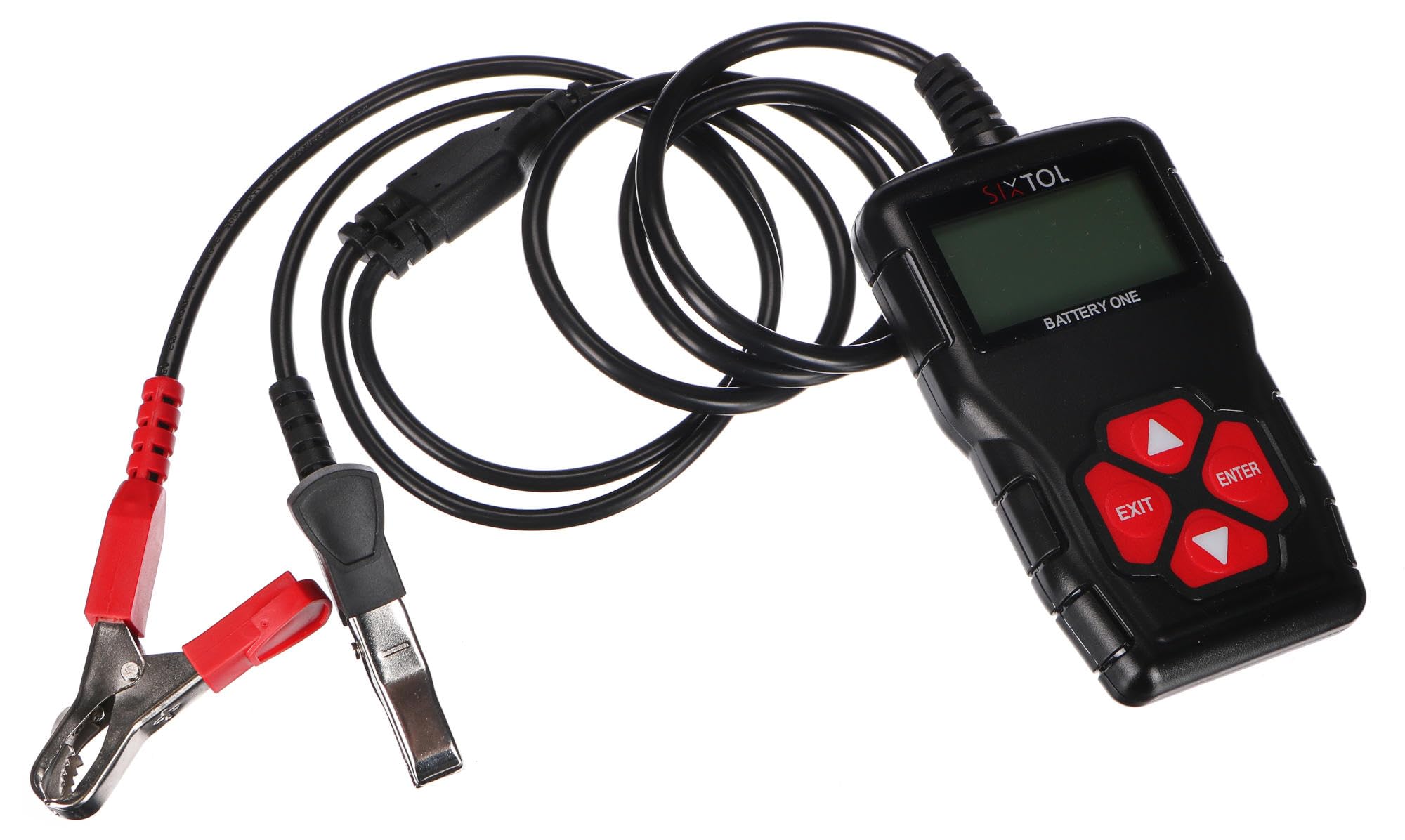 BATTERY ONE | Digitaler Batterietester 12V | Spannungs- und Ladeprüfung | 8–30V | CZ/SK/EN/PL/ES