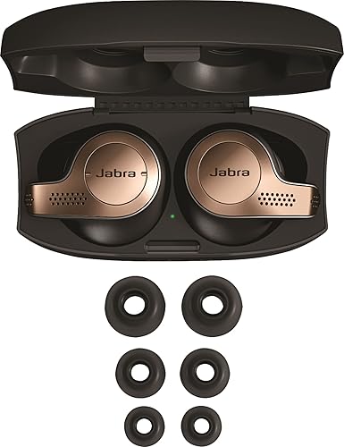 Miniatura 2 de Jabra Elite 65t Auriculares  Alexa incorporados, verdaderos auriculares inalámbricos con funda de carga, color negro cobre  Auriculares Bluetooth