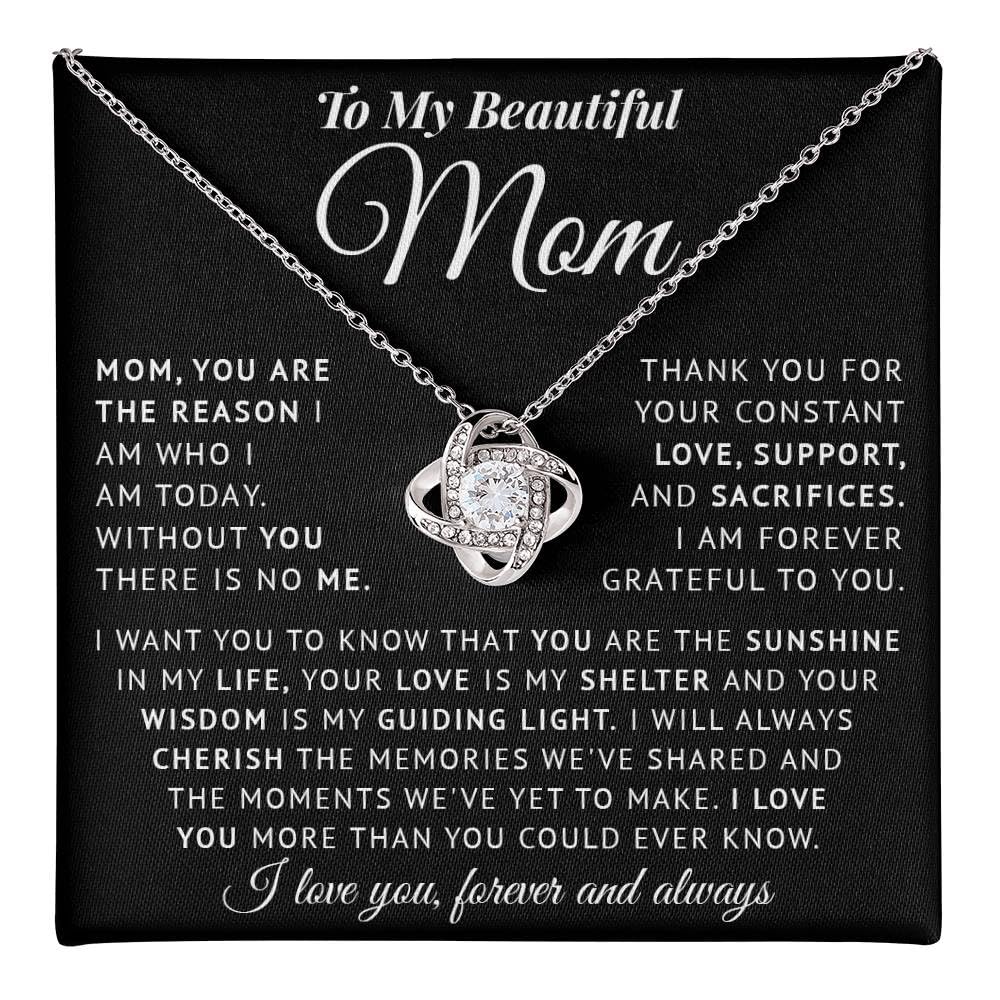 To My Mom Necklace