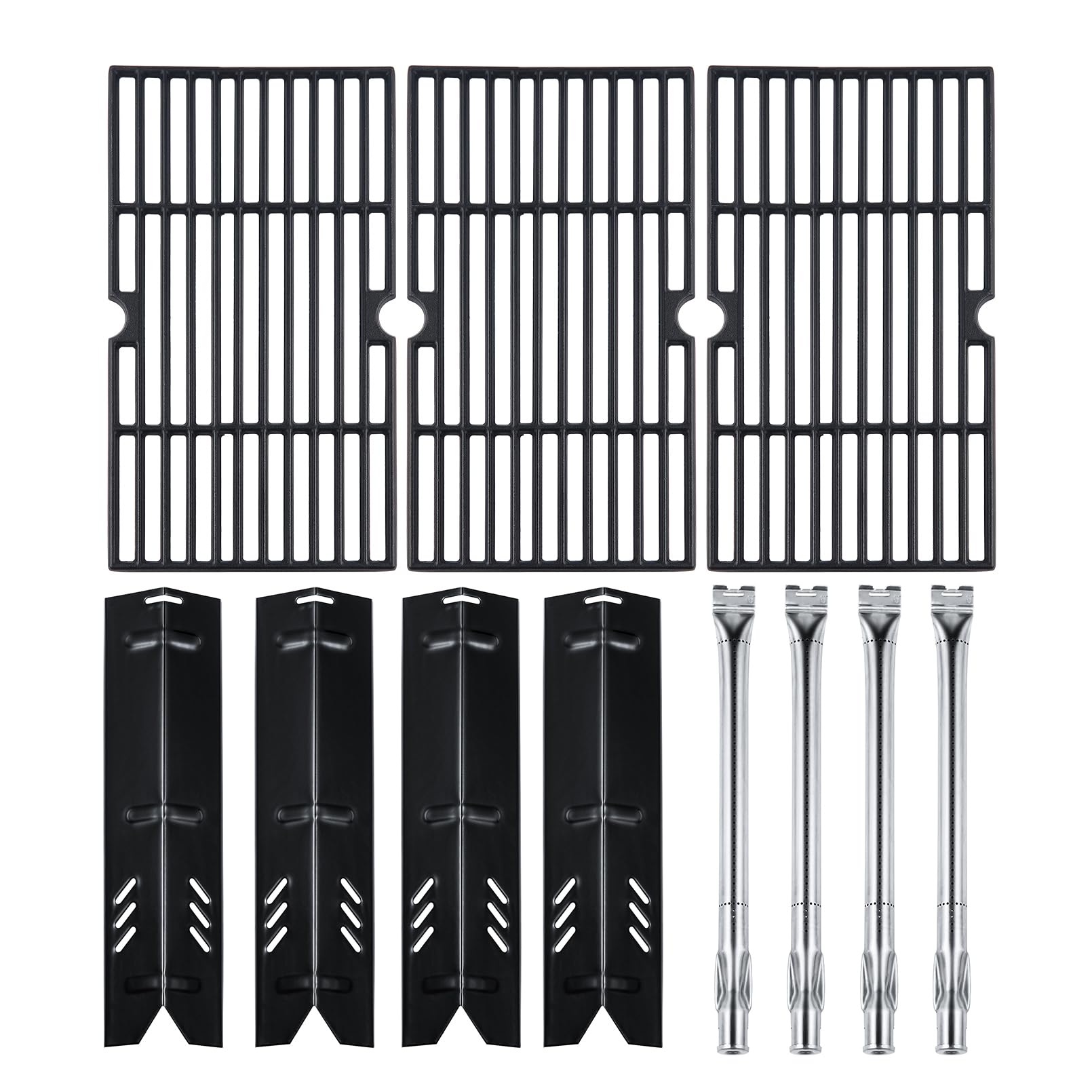 Parts for Dyna glo DGF493BNP Heat Tent Grate Burner DGF493PNP-D Grill Replacement Parts BY13-101-001-12 Parts GBC1440W GBC1449W 70-01-179 70-01-273 70-01-282 Shield Flame Tamer Grate
