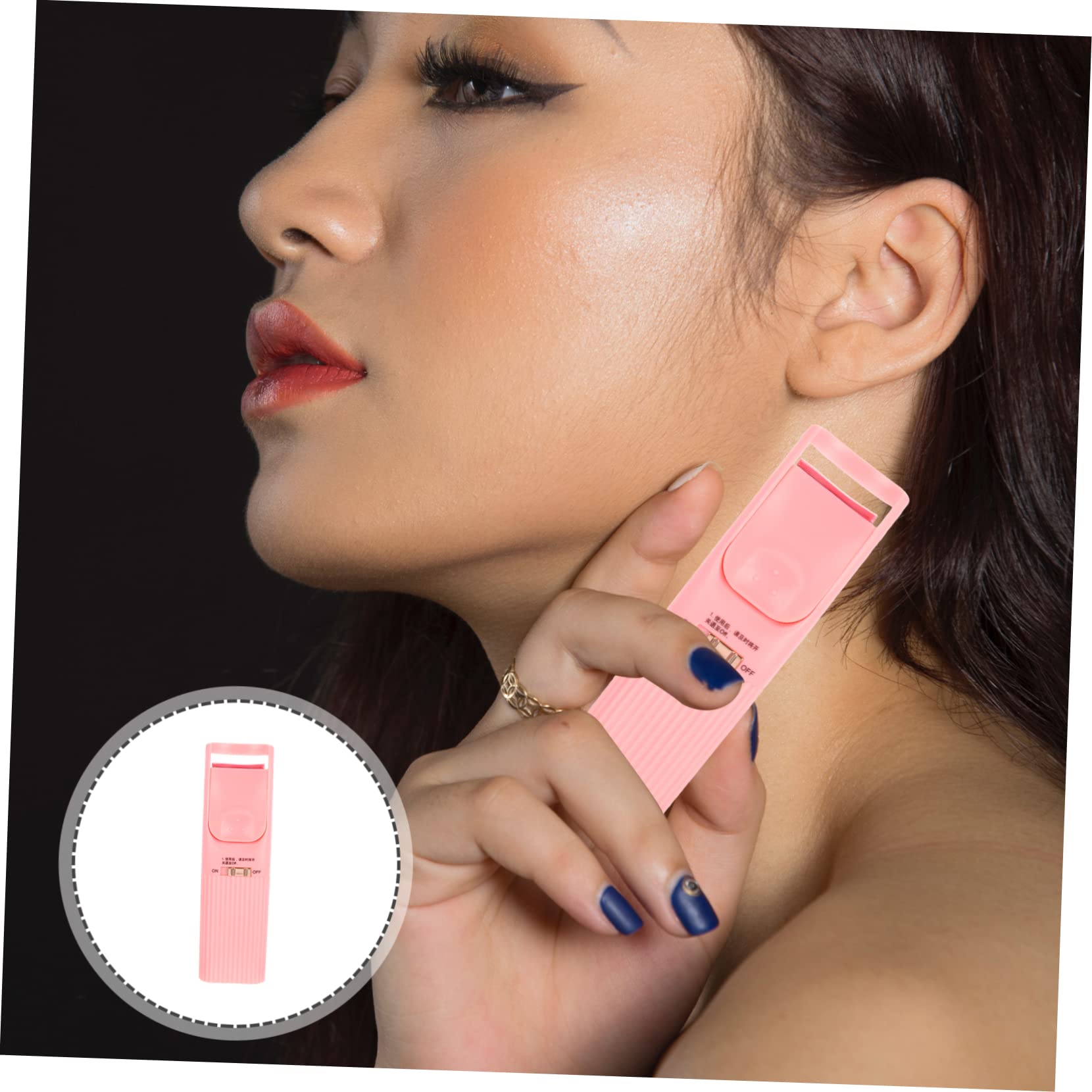 Ipetboom Heated Eyelash Curler Lash Curler Alternative Portable Eyelash Curling Machine Heated Lash Curling Tool Safety Design