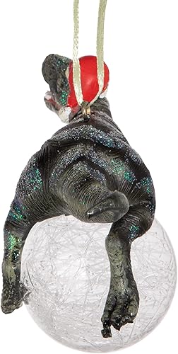 Miniatura 38 de Design Toscano Frost The Gothic Dragon - Adorno navideño para decoración navideña, 3 pulgadas de ancho, 3 pulgadas de profundidad, 5 pulgadas