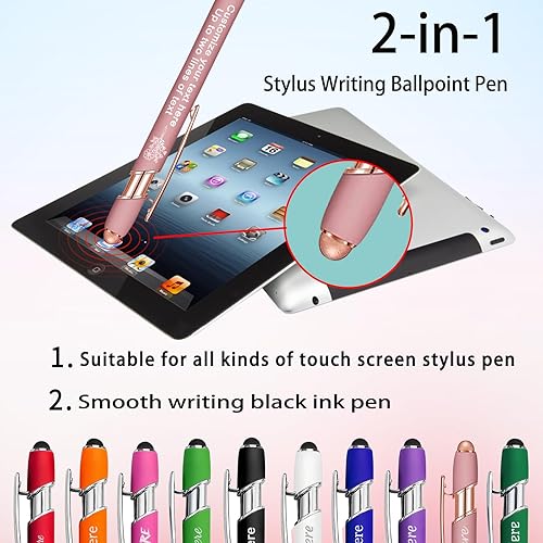 Miniatura 3 de Xihedfd Bolígrafos personalizados personalizados con flor de nacimiento grabada a granel con nombre, texto, logotipo, bolígrafo de metal, regalo