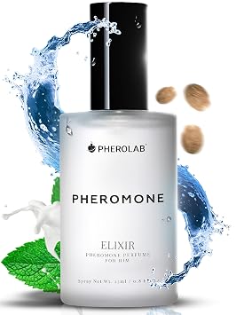 Pheromone Cologne for Him, Best Way to Get Immediate Attention - Elixir Men's Fragrance - Alcohol-Free 25ml