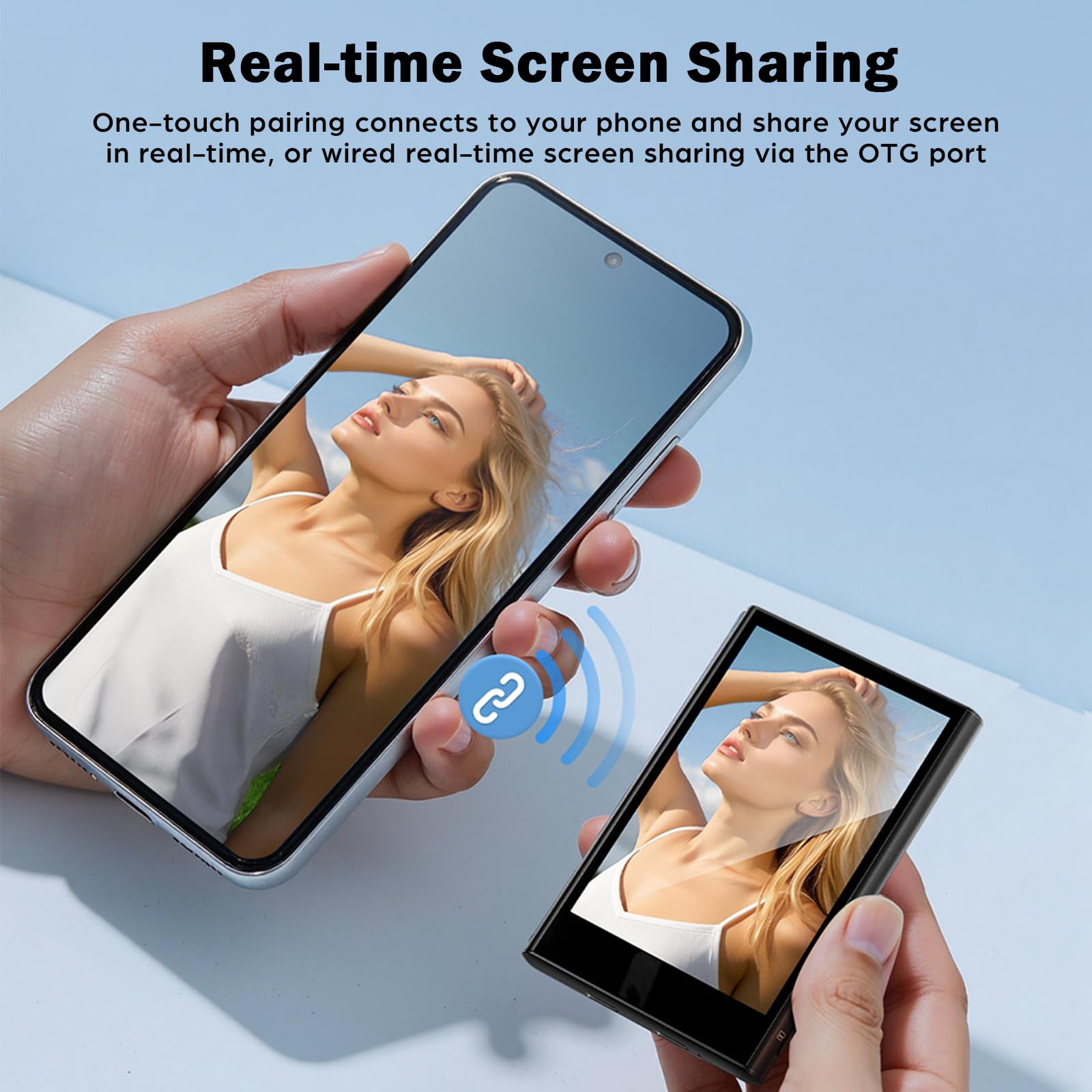 Magnetischer Handy-Selfie-Monitor – 4 Zoll, 1080P, Mit Bluetooth-Fernbedienung Für Vlogs