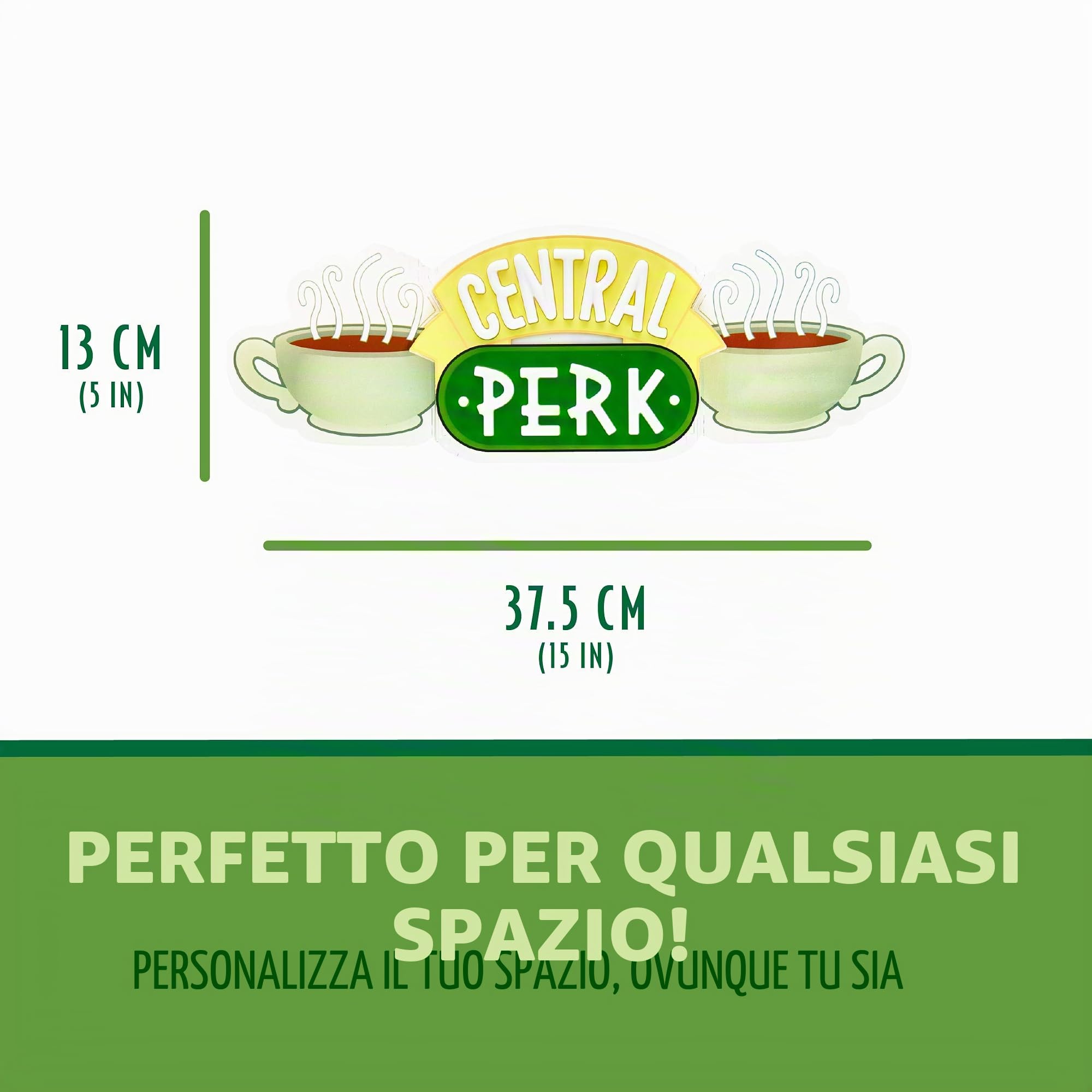 Paladone Pp6461Fr Cartello Luminoso Friends, Green