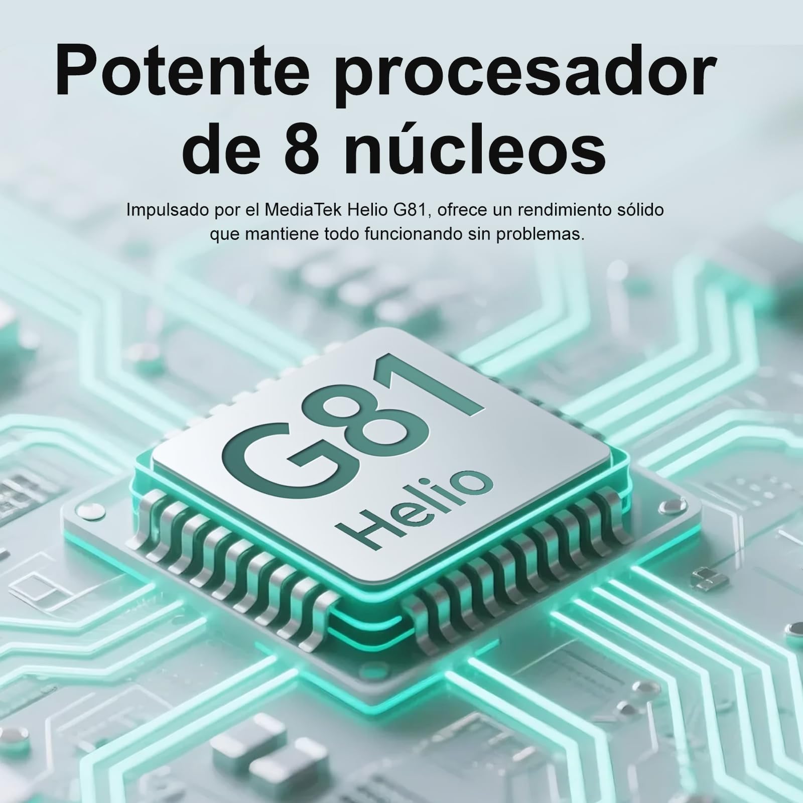 HONOR X5c Plus Smartphone, Pantalla Brillante de 6,74 Pulgadas 90Hz, Batería de Larga Duración 5130 mAh, 256GB, Cámara Doble 50 MP Ultraclara, Procesador de 8 Núcleos, Dual SIM, Android 15