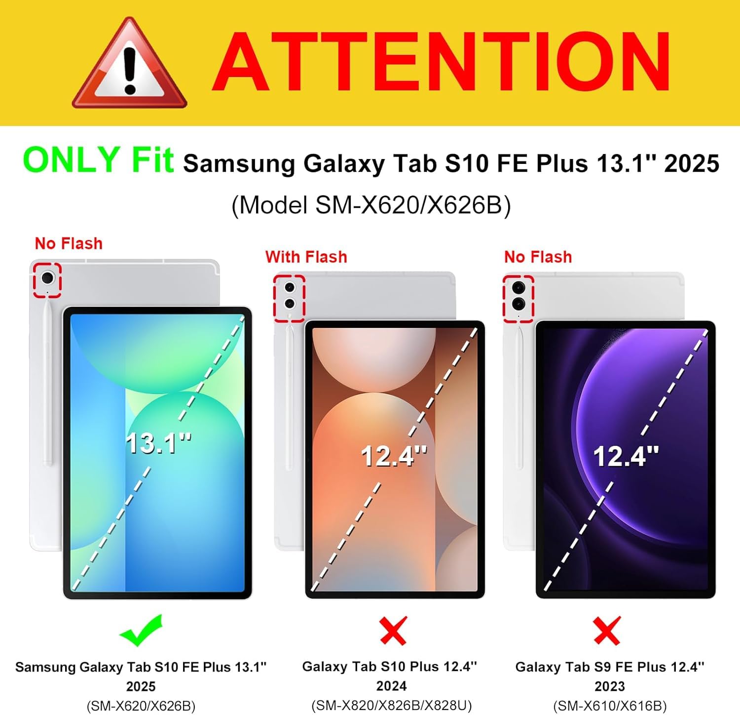 【極美品】Galaxy Tab S10 FE+ SM-X620 純正カバー付き Amazon.com: Case for Samsung Galaxy Tab S10 FE Plus 13.1 Inch 2025