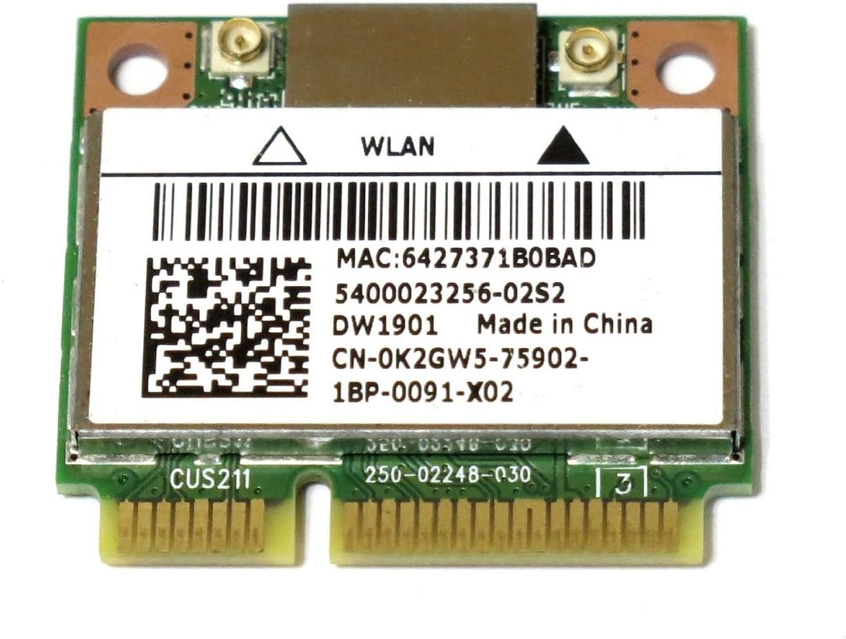 AR5B22 Dual Band Laptop mini pcie wireless card 300Mbps and Bluetooth BT4.0 combo card