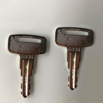 Heavy Equipment Ignition Keys 160431 0160431 6896 Compatible with Wacker Neuson Roller RT56 RT82, Manitou, Clarke, Linde, Polaris, Landpride Zero Turn Radius Mower