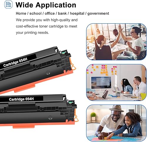 Miniatura 6 de Toner Bank Compatible 054 054H Cartucho de tóner negro de alto rendimiento para Canon 054H 054 CRG054H Color ImageCLASS MF644Cdw MF642Cdw LBP622Cdw