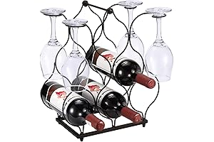 Urban Deco Wine Glass Rack Tabletop: An Elegant and Space-Saving Solution