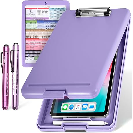 Tribe RN Nursing Clipboard | Personalized Nursing Clipboard With Nurse Penlight Set