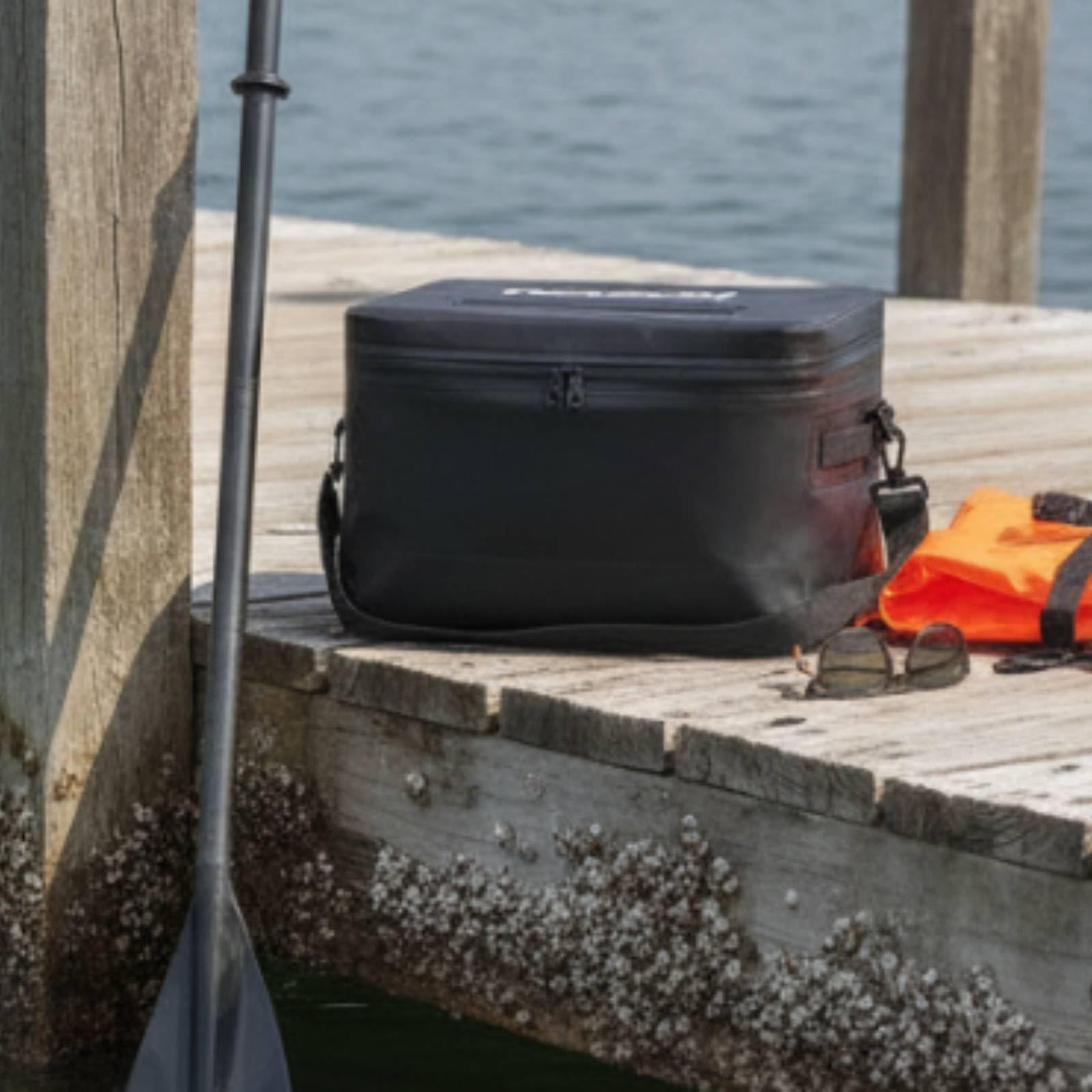 LOVIVER Bolsa Estanca para Paddle Surf Bolso para Cubierta Bolsa Impermeable Contenedor Organizador con Cierre Seguro y Malla Respirable en PVC 500D Adecuada para Surf y Acuáticas