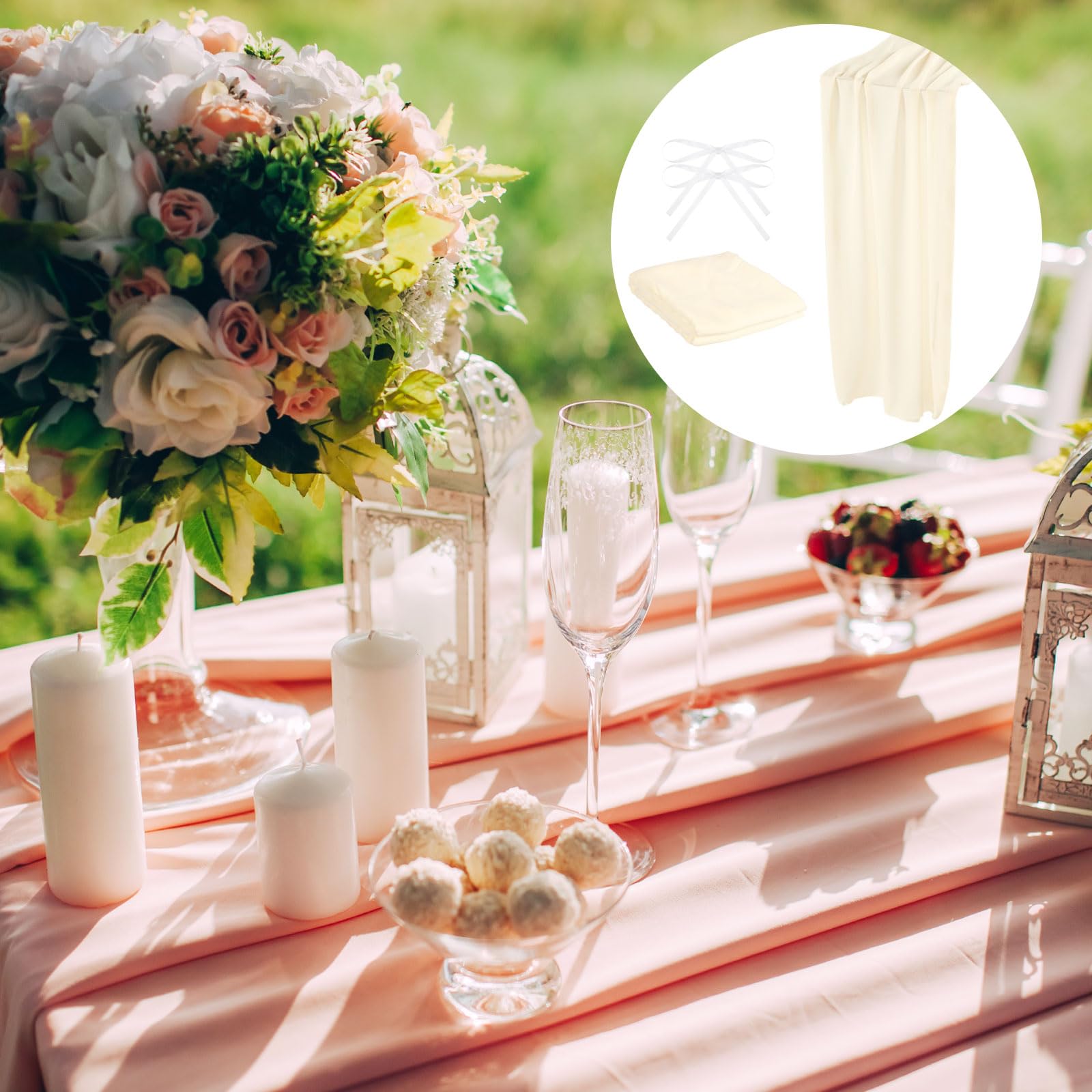 シフォンテーブルランナー 3 M 72 x 305 cm ガーゼテーブルクロス Amazon｜uxcell シフォンテーブルランナー 3 M 72 x 305 cm 素朴な