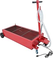 Vista 11 de Bandeja de drenaje de aceite de perfil bajo portátil de 12 galones con bomba de transferencia de combustible eléctrica a prueba de explosiones