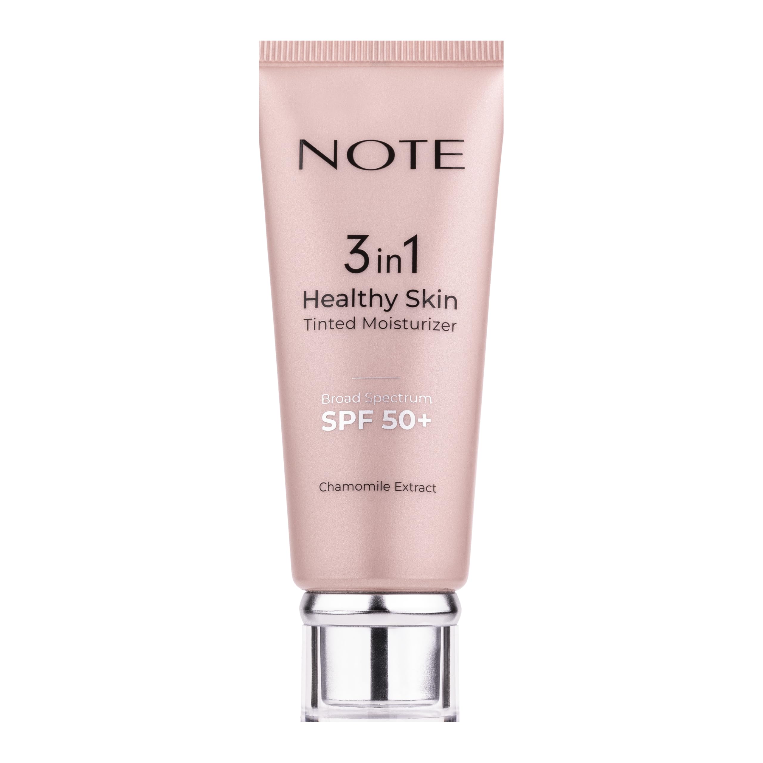 Note Cosmetics 3 in 1 Healthy Skin Light Tinted Moisturizer 50 SPF Renk Ton Eşitleyici Aydınlatıcı Krem, 00 Açık Ton