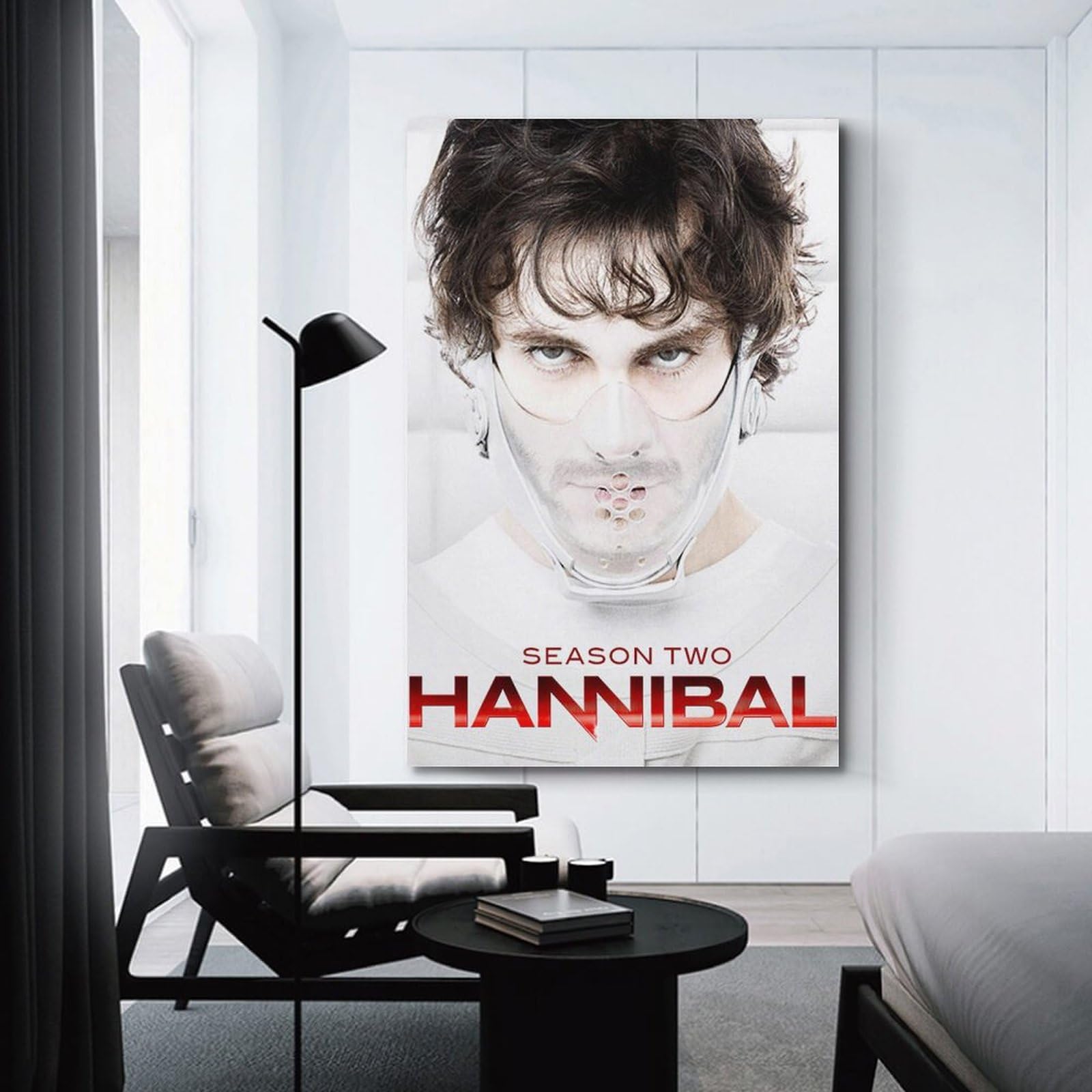Poster Sur Toile Hannibal Saison 2 - 50x75 Cm - Impression Haute Qualité - Décoration Murale Moderne Pour Salon, Chambre
