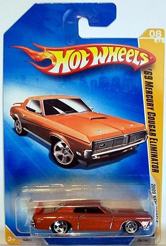 Hot Wheels 2009 Nuevos Modelos Tan 69 Mercury Cougar Eliminator