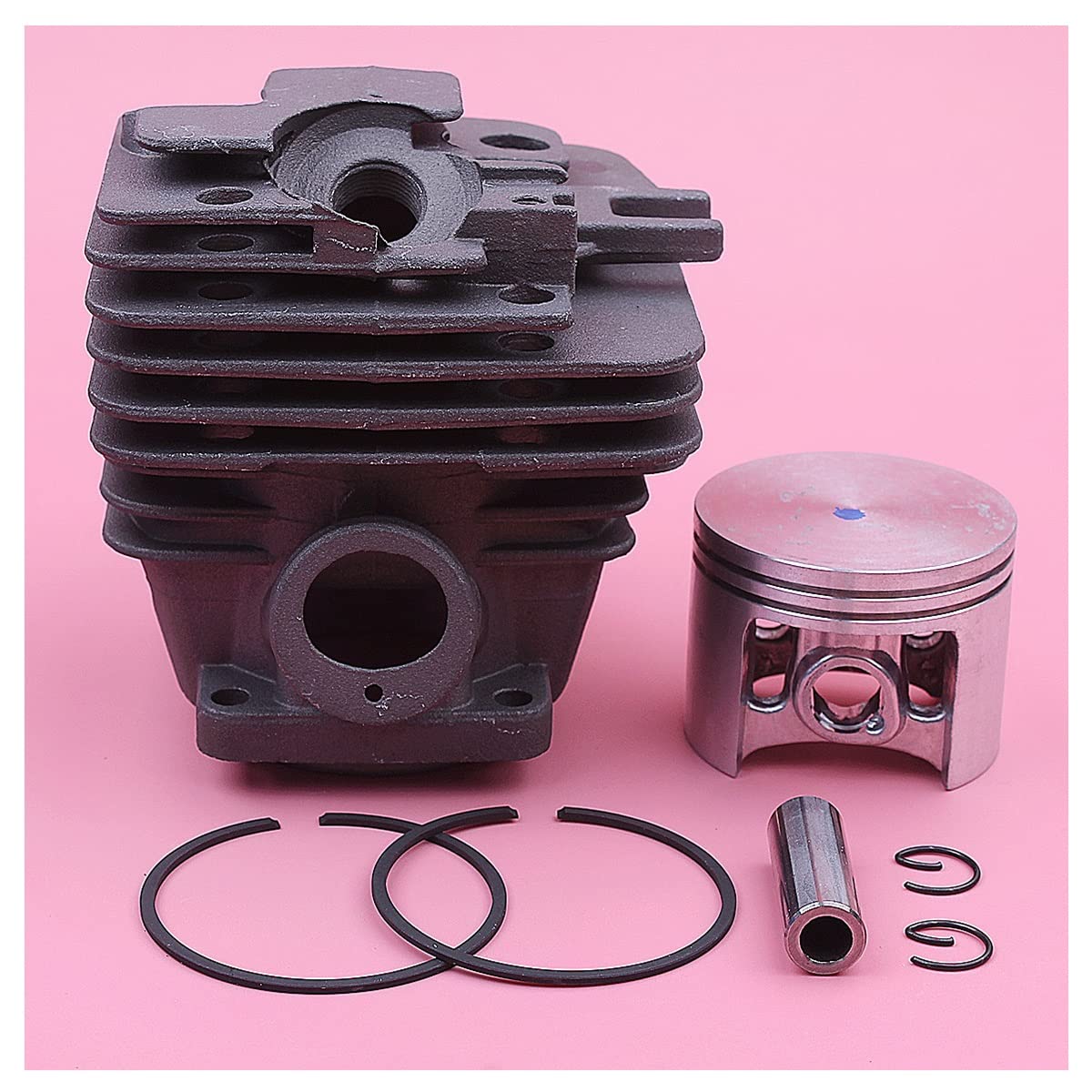 Zewnętrzne części zamienne do elektronarzędzi 49 mm zestaw tłoków cylindrowych do pił łańcuchowych STLMS361 MS 361 zamiennik 1135 020 1202 pierścień kołkowy z dużym otworem pierścienie