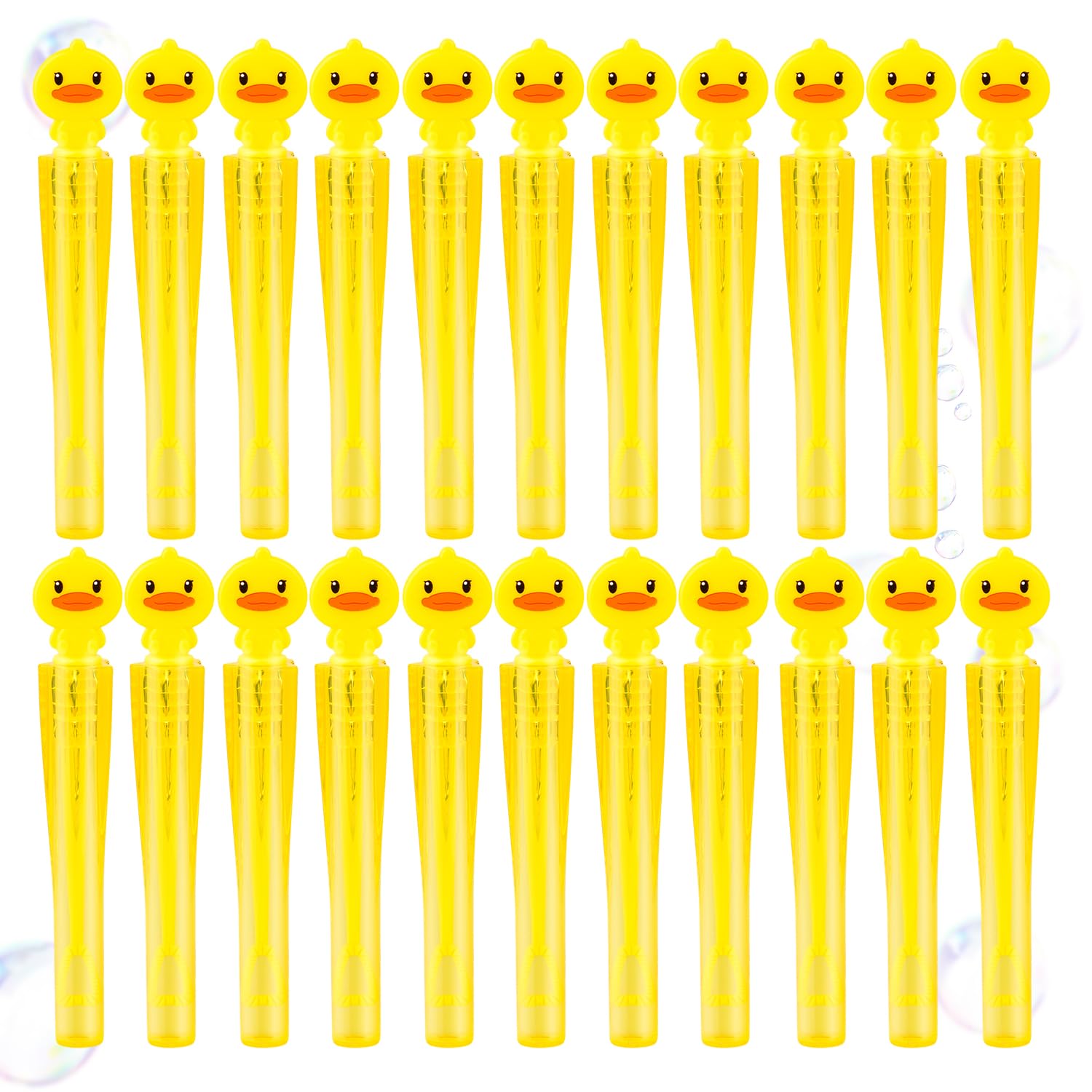 Bubble Party — Most Popular Children's Duck Bubble Stick — Children's Bubble Stick Series, Wedding Carnival Birthday Prize, Easter Prize, Animal Bubble Stick for Kids (Duck)