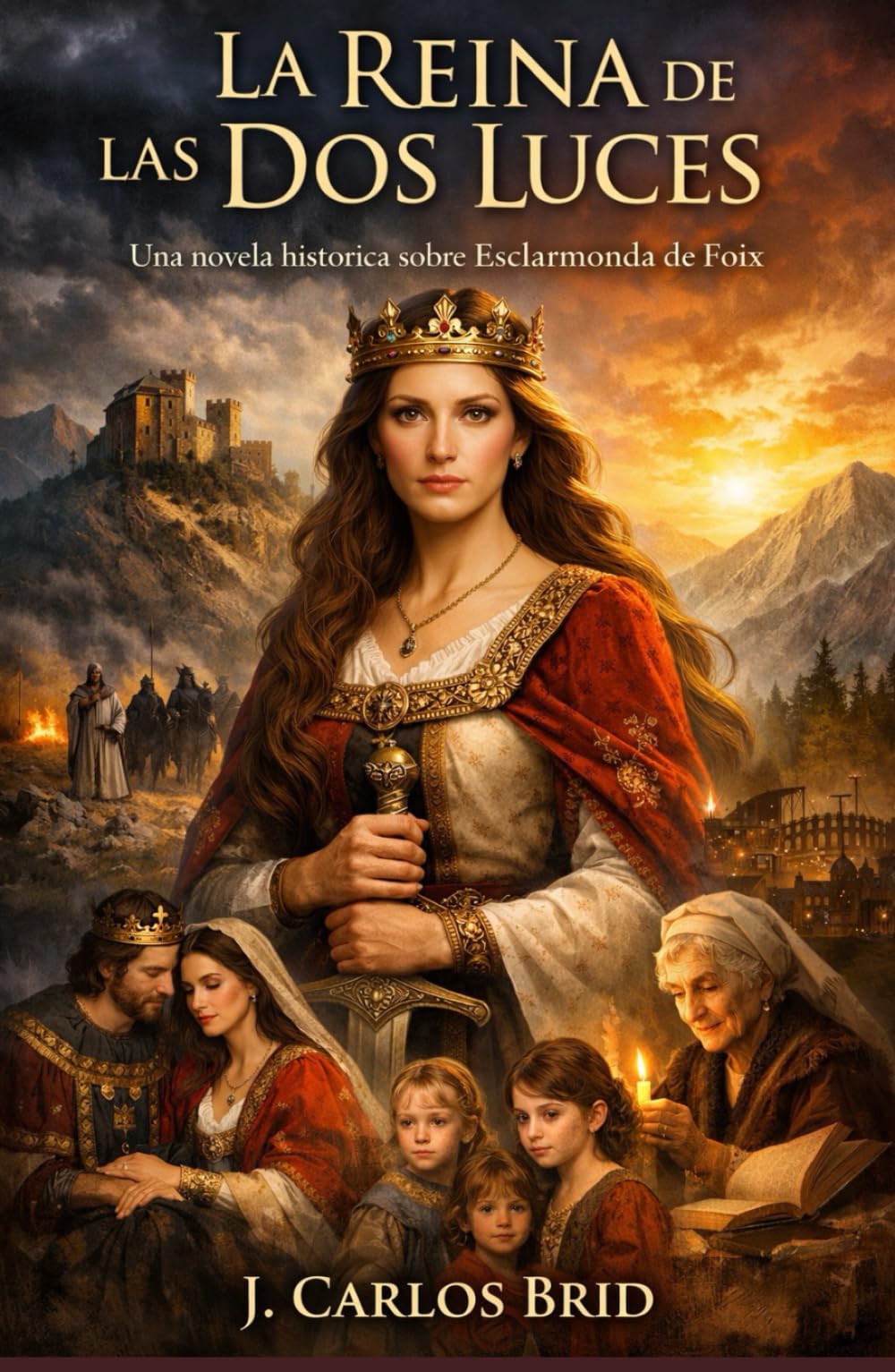 LA REINA DE LAS DOS LUCES: Una novela histórica sobre Esclarmonda de Foix