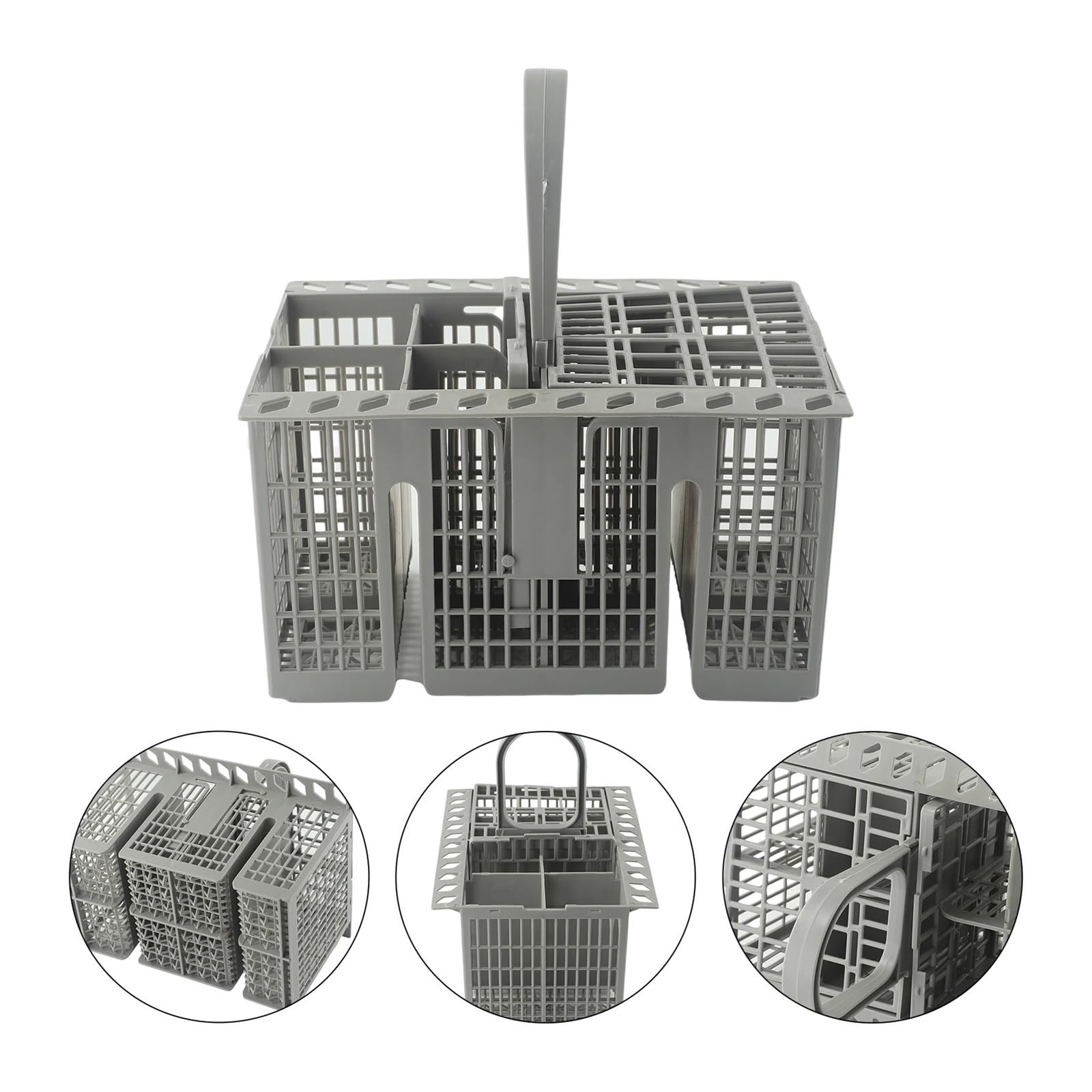 Cesta For Cubiertos De Lavavajillas De Cocina, Compatible Con Bauknecht, Repuestos Azules For Lavavajillas