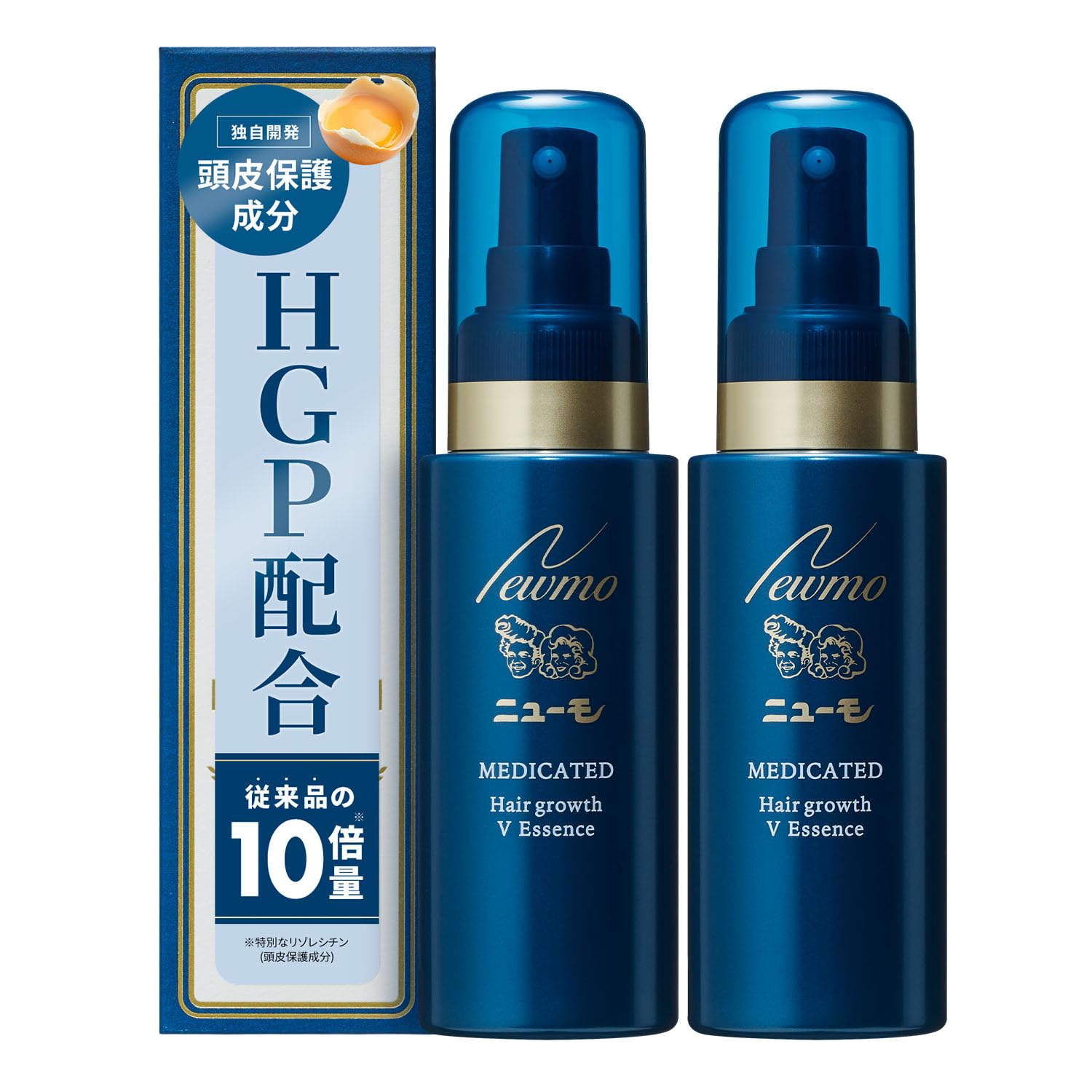 Amazon.co.jp: ニューモ V 育毛剤 医薬部外品 75ml×2本 発毛促進 無