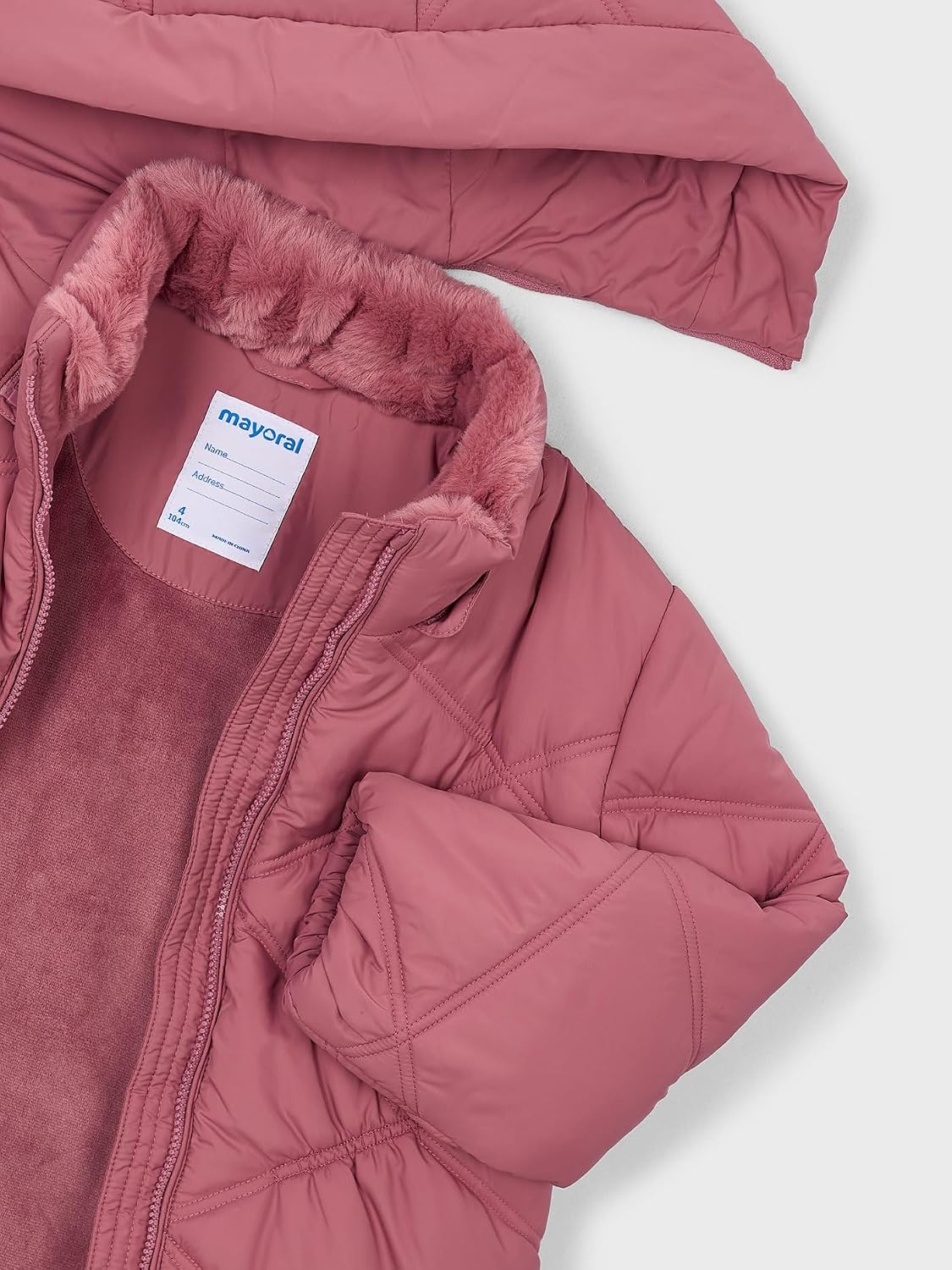 Mayoral Basic school jacket for Girls Pinkish