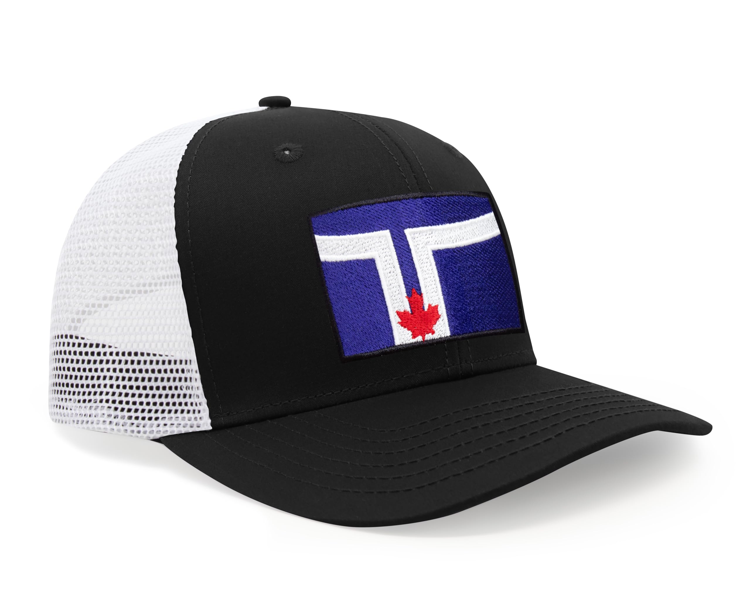 International Tie City Hat for Men and Women, Adjustable Snapback Trucker Baseball Cap with Embroidered Patch