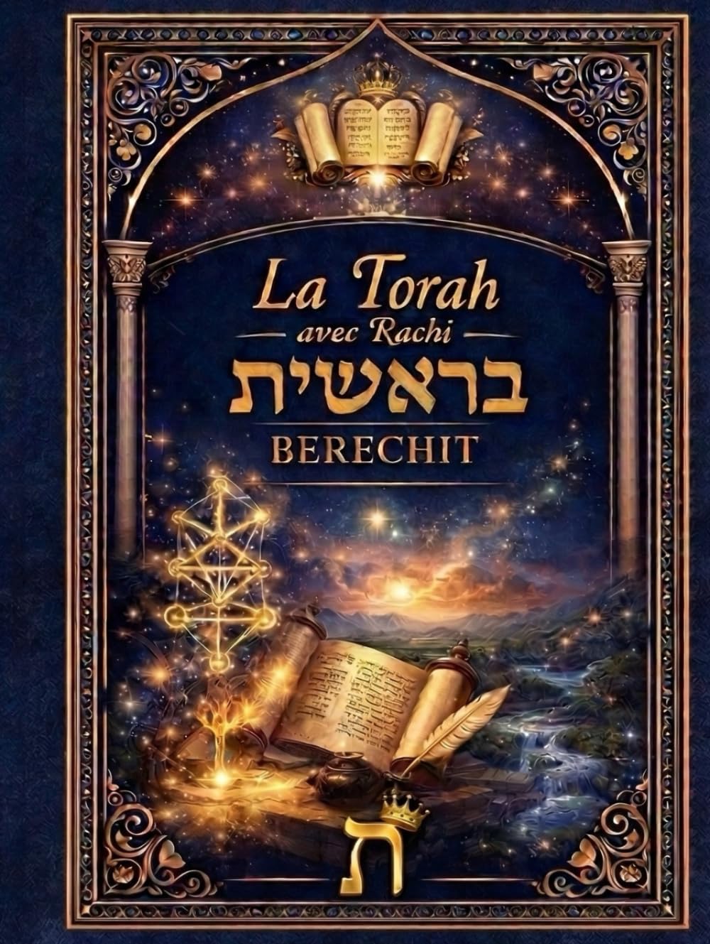 TORAH – BERESHIT AVEC RACHI: Genèse avec texte hébreu, traduction française et commentaire classique de Rachi (La Torah avec Rachi)