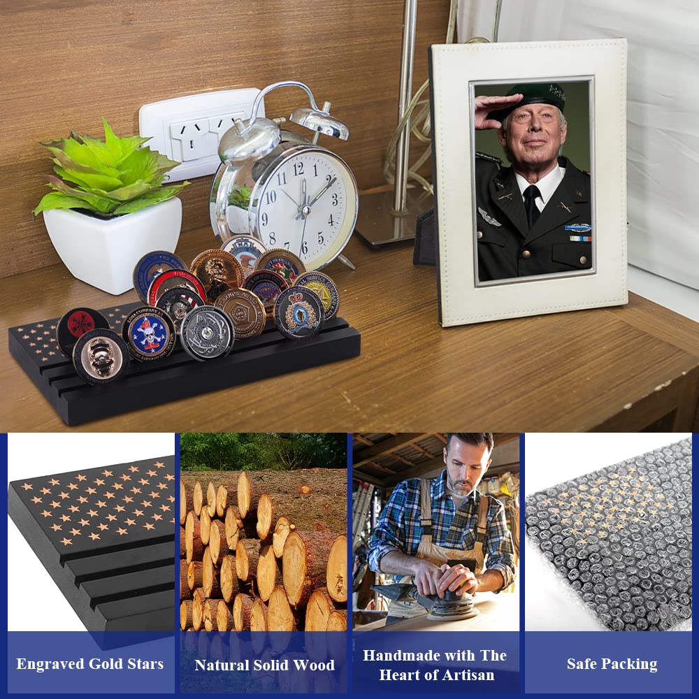 Diy Coin Rack Snapklik.com : Coin Rack,Challenge Coins Display Stand Shelves Wooden ...