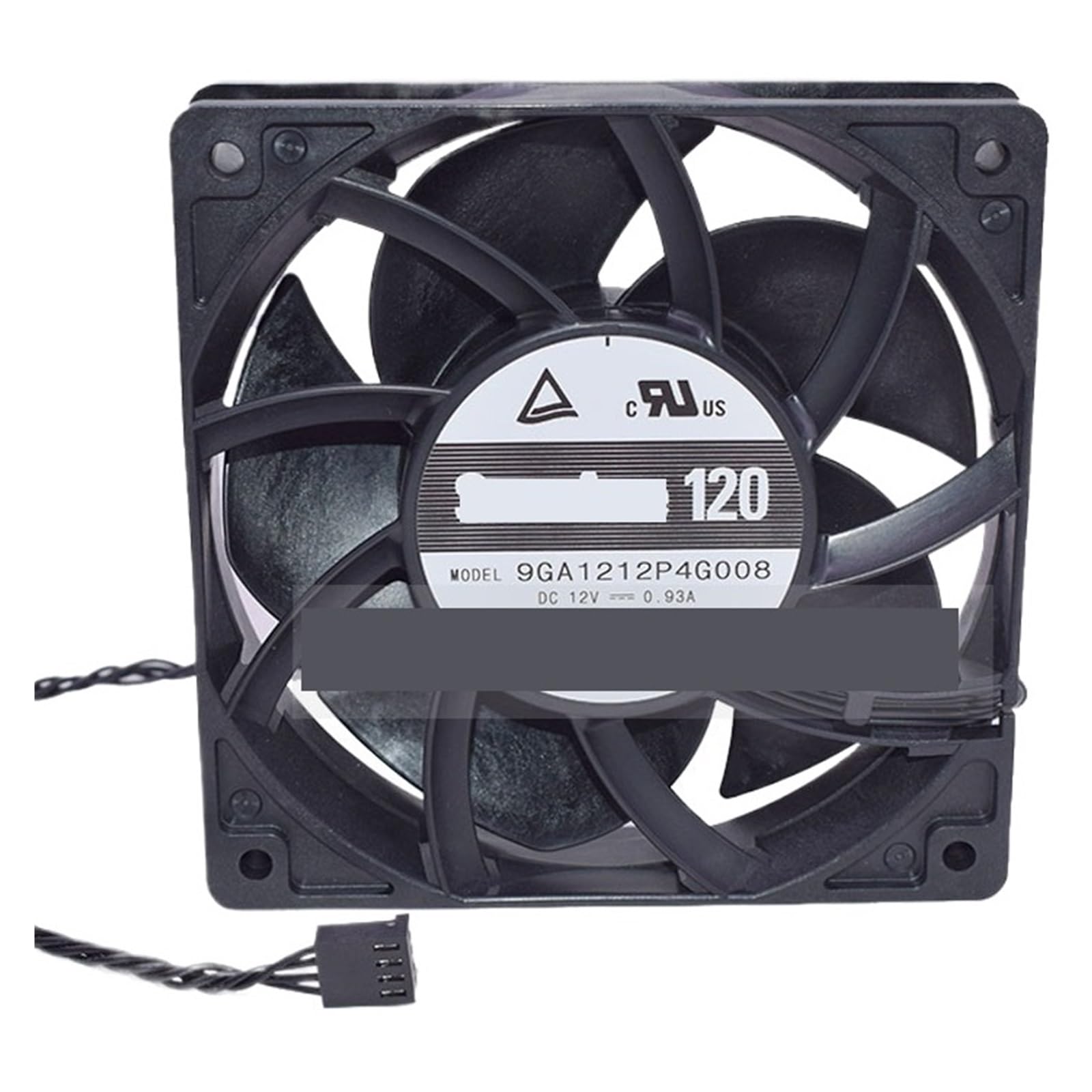 Lzikkgki One Color S9ga1212p4g008 Dc 12V 0.93A 120X120x25mm 4-Wire Cooling Fan