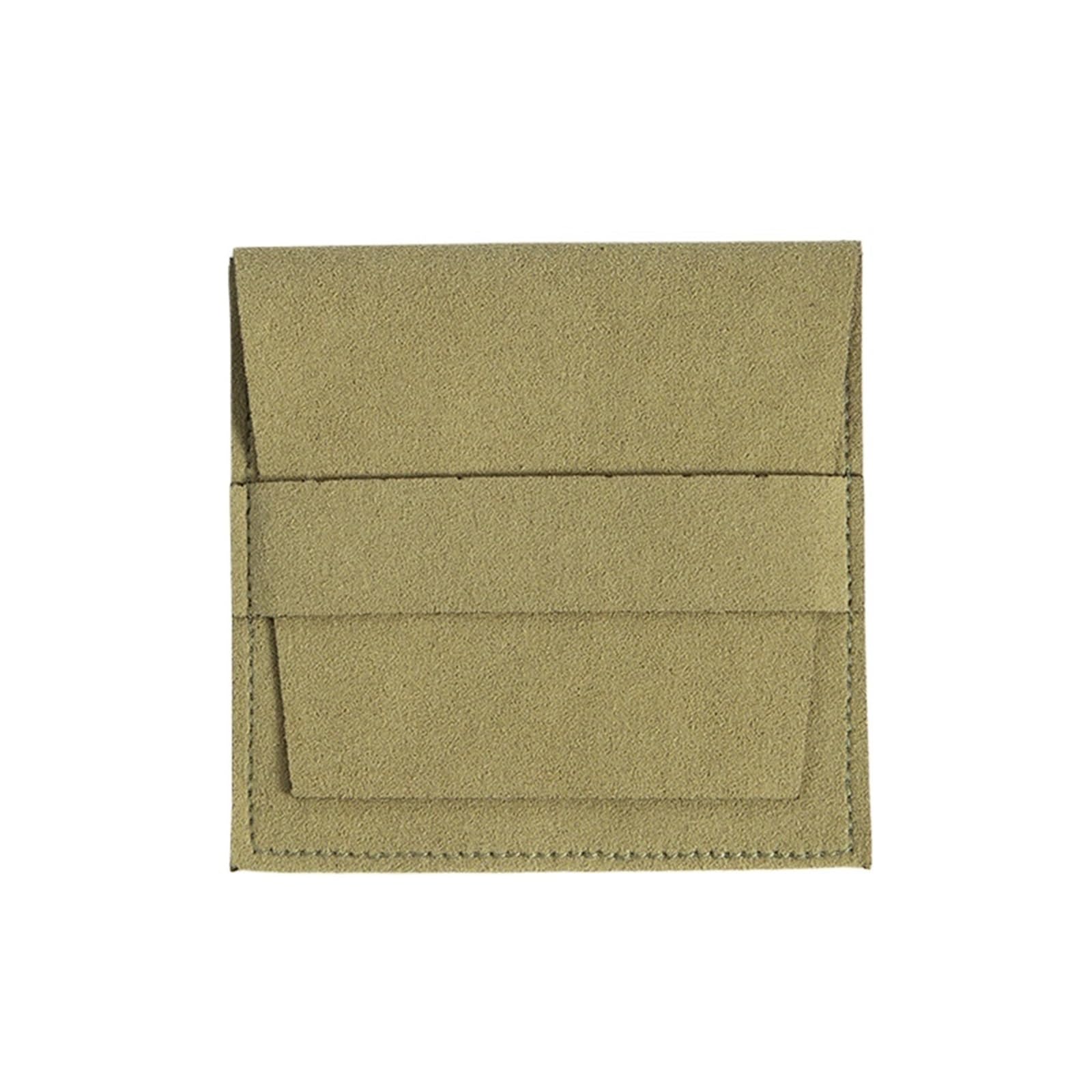 Cidegoo 5Pcs 8x8cm Microfiber Velvet Jewelry Pouches for Necklace Gift Bags