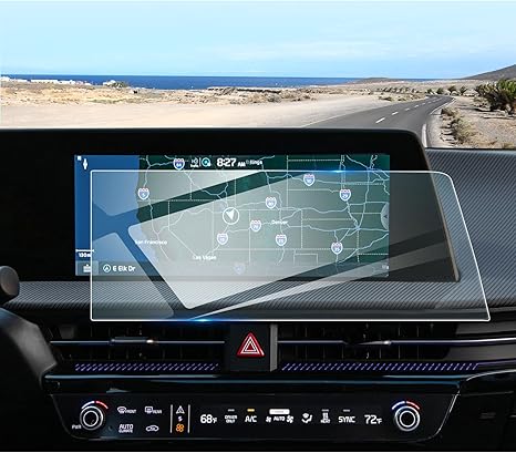 coleya 2022 2023 ev6 screen protector for kia ev6 12 3 inch touch screen 9h tempered glass for 2023 kia ev6 screen protector 2022 2023 ev6 accessories